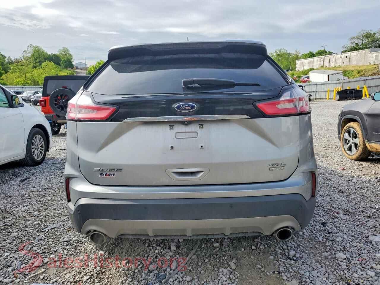 2020 FORD EDGE VIN 2FMPK3J97LBA19702, left side view