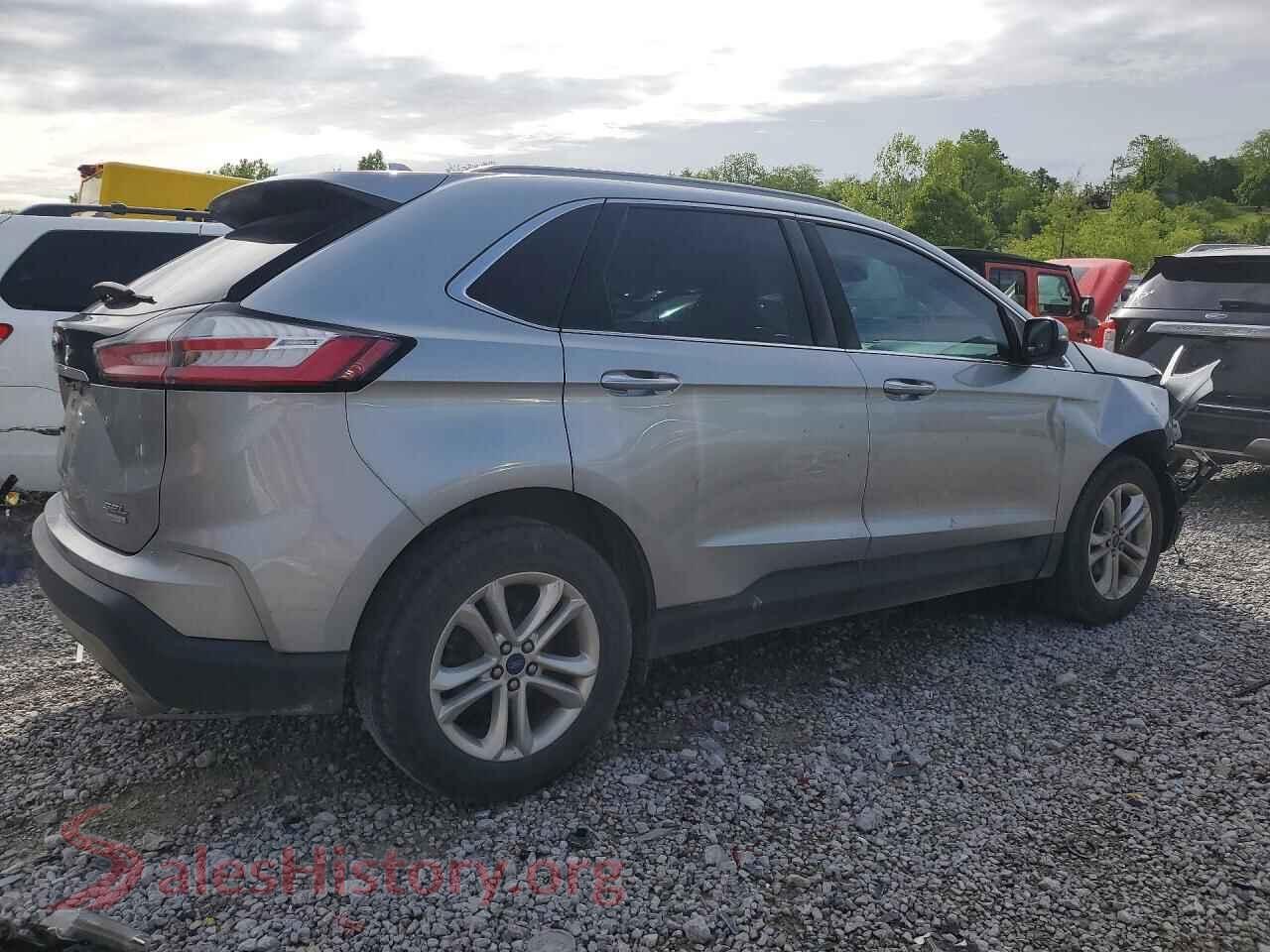 2020 FORD EDGE VIN 2FMPK3J97LBA19702, right side view