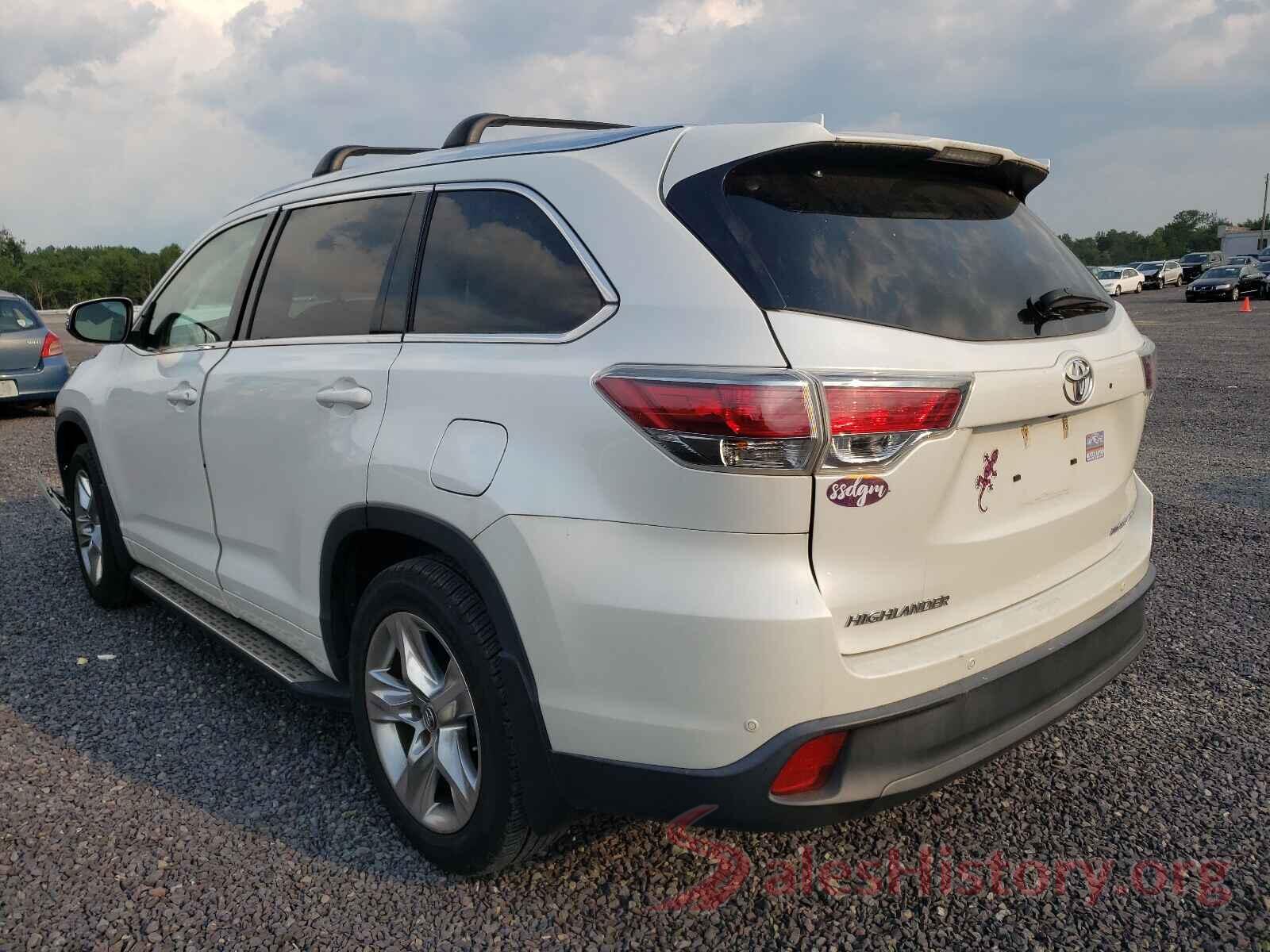 5TDDKRFHXGS273449 2016 TOYOTA HIGHLANDER