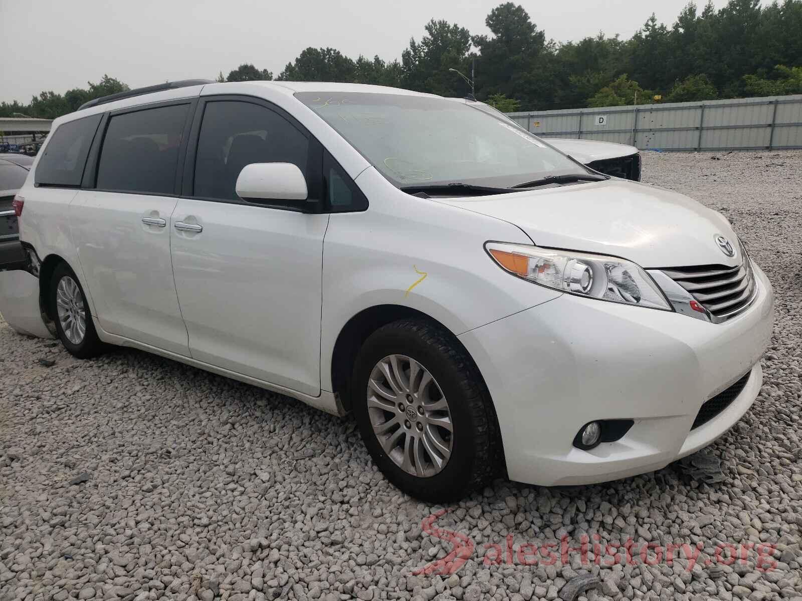 5TDYK3DC4GS756098 2016 TOYOTA SIENNA