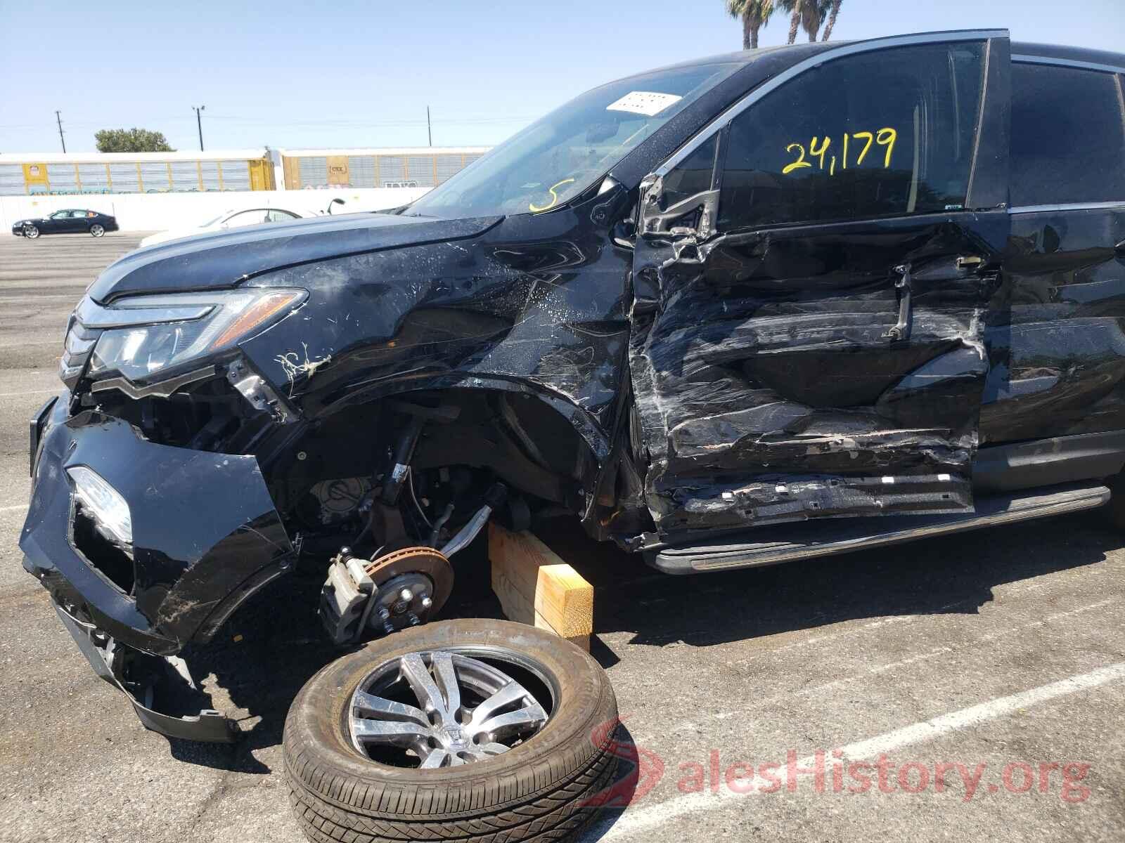 5FNYF5H52HB036641 2017 HONDA PILOT