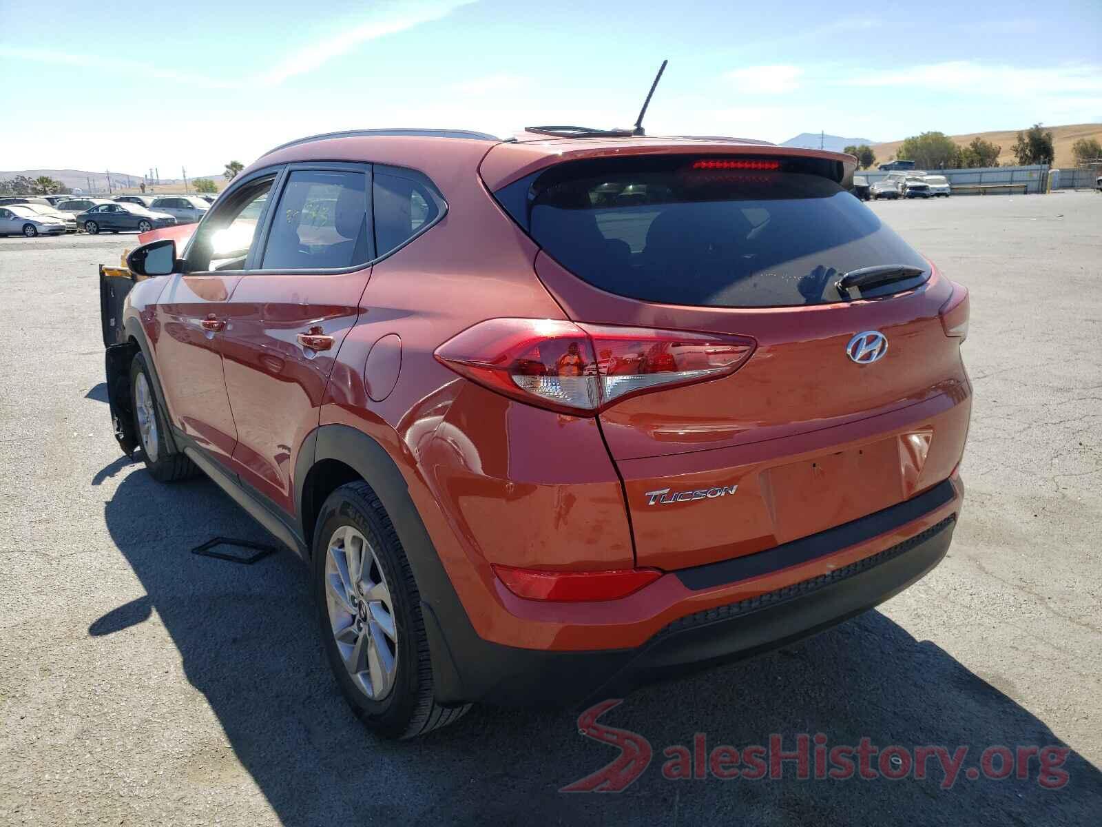 KM8J33A4XGU229279 2016 HYUNDAI TUCSON