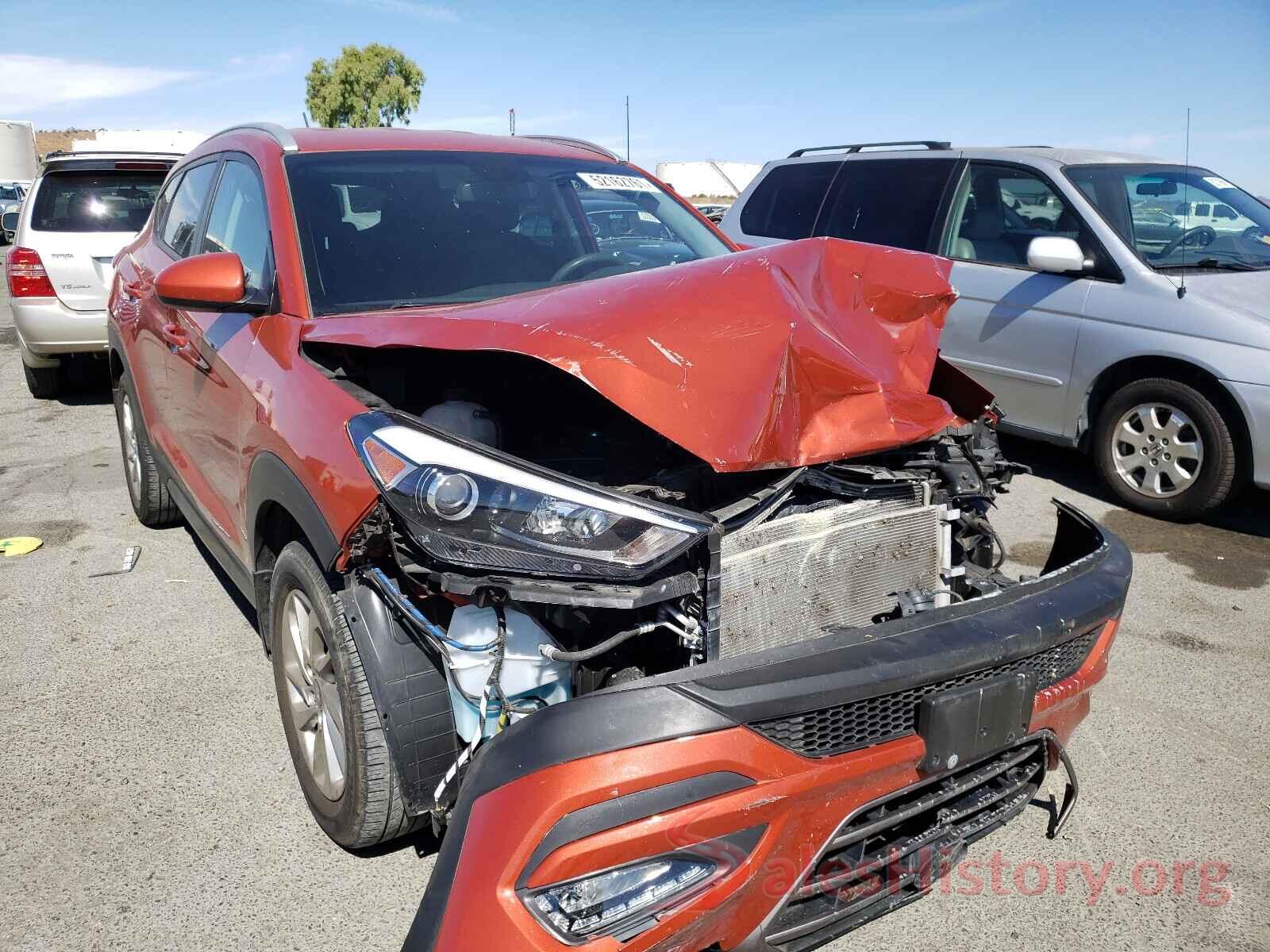 KM8J33A4XGU229279 2016 HYUNDAI TUCSON