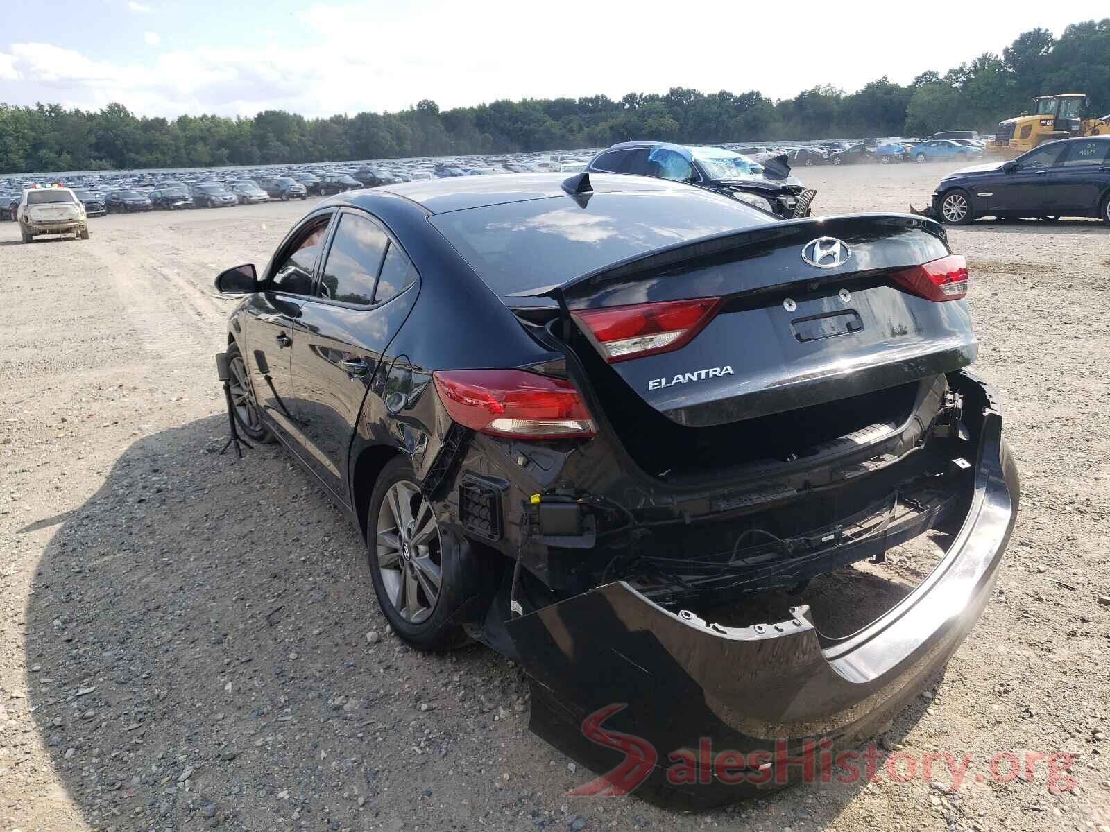 5NPD84LF2HH182235 2017 HYUNDAI ELANTRA