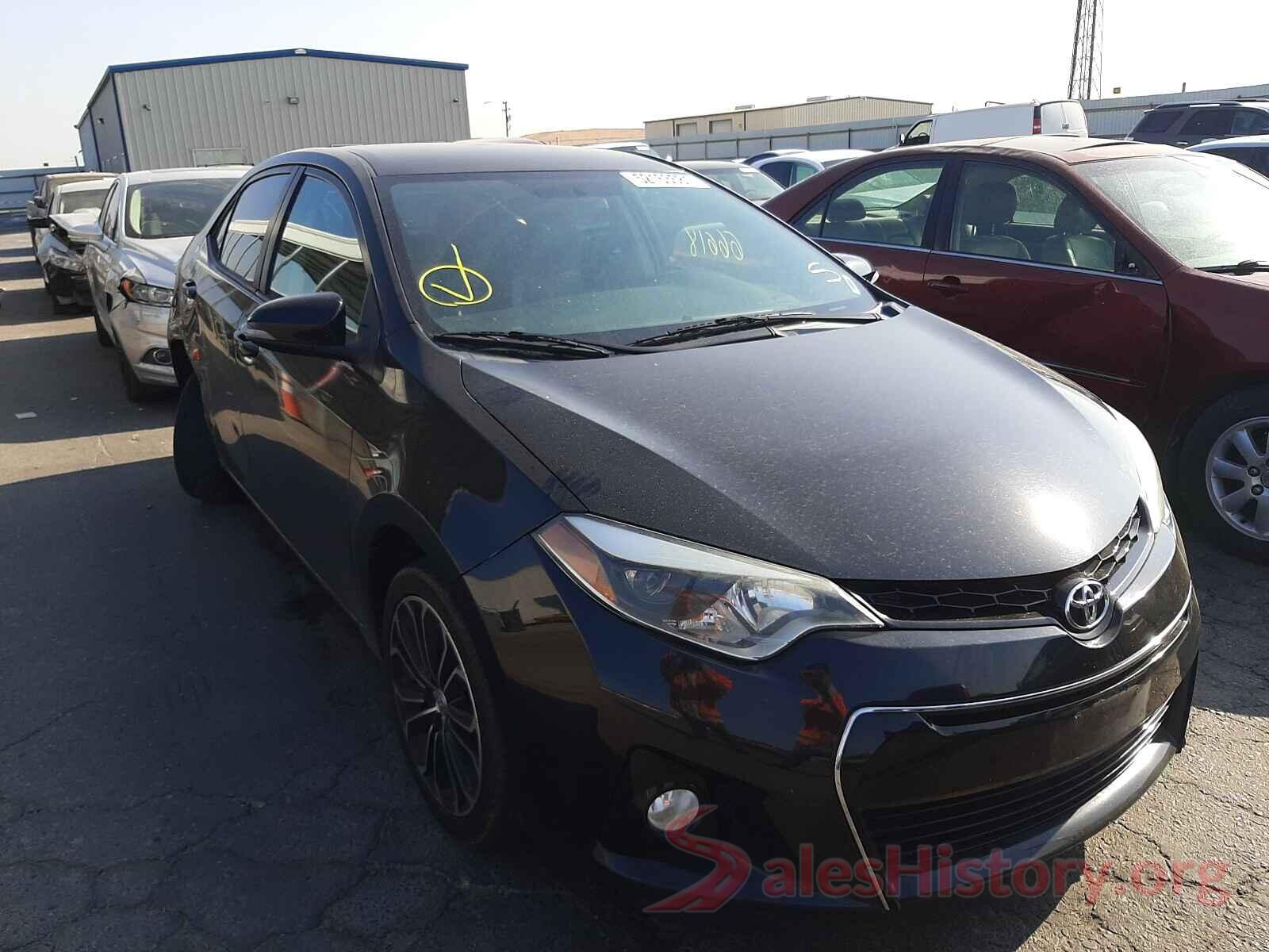 5YFBURHE7GP429492 2016 TOYOTA COROLLA