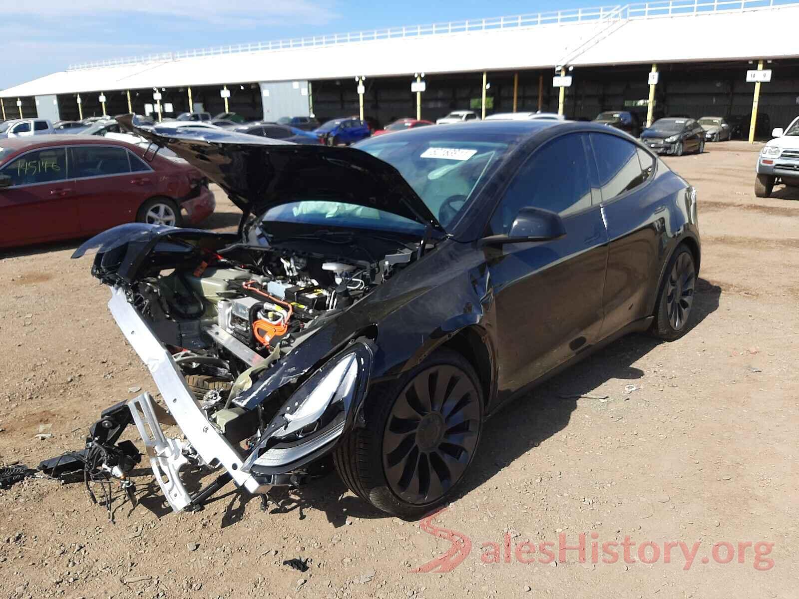 5YJYGDEF6MF215571 2021 TESLA MODEL Y