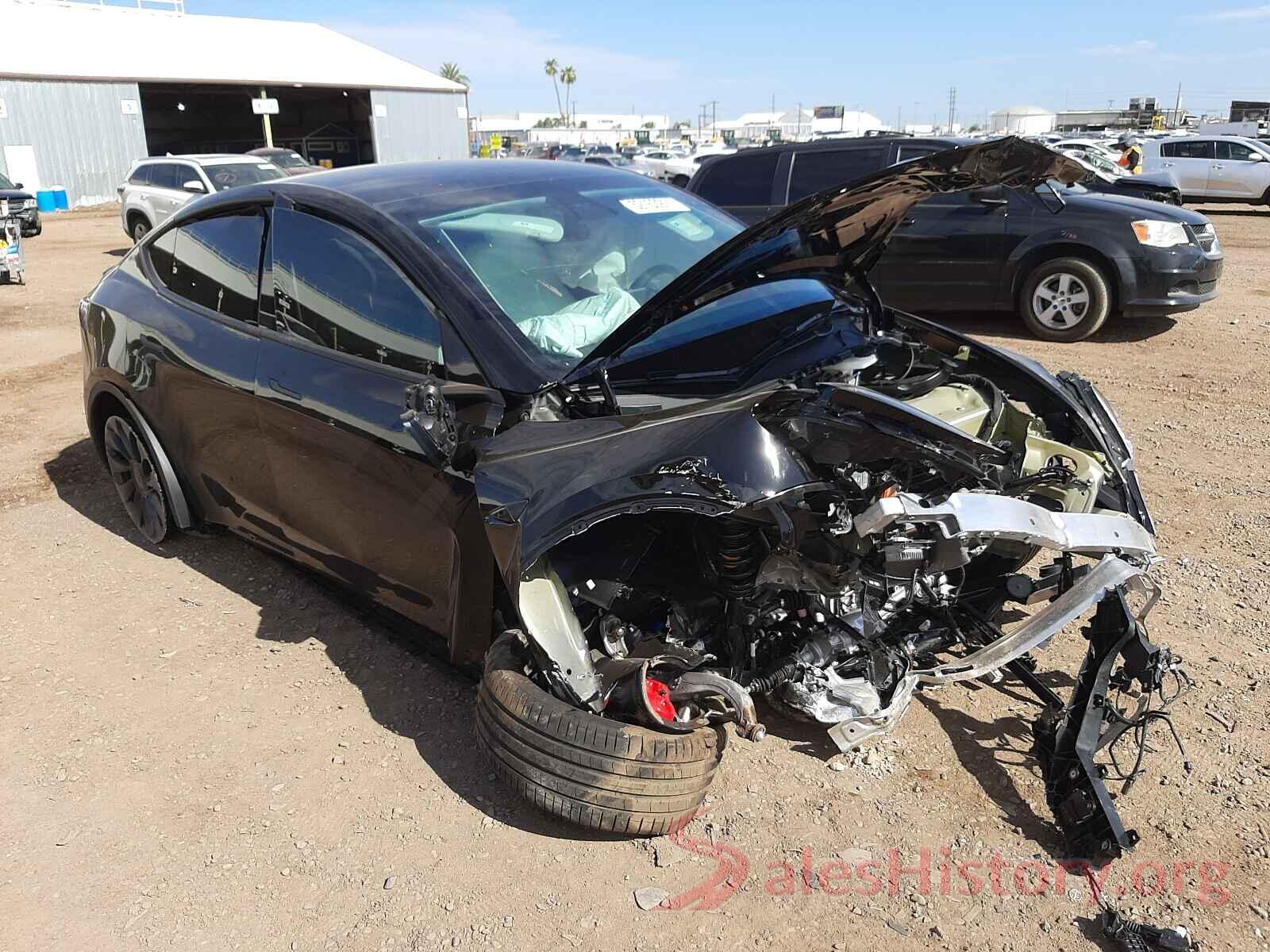 5YJYGDEF6MF215571 2021 TESLA MODEL Y