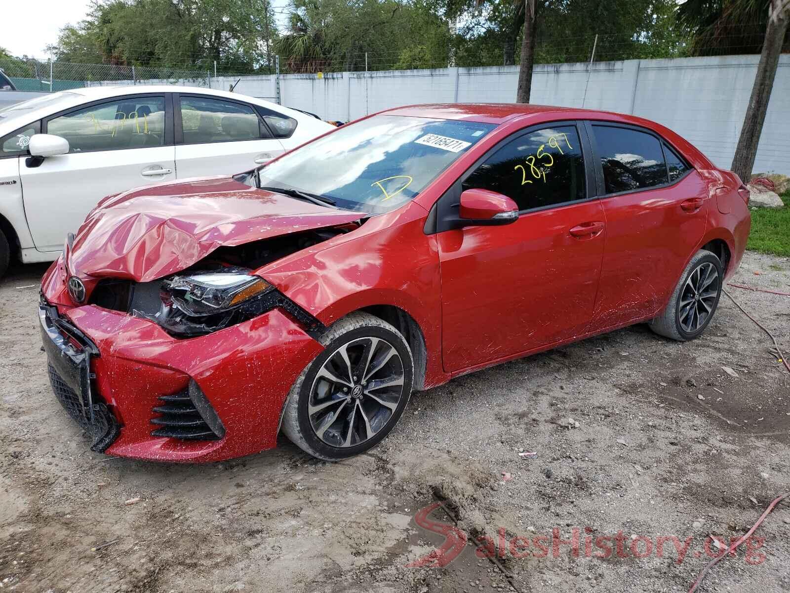 5YFBURHE1KP890678 2019 TOYOTA COROLLA