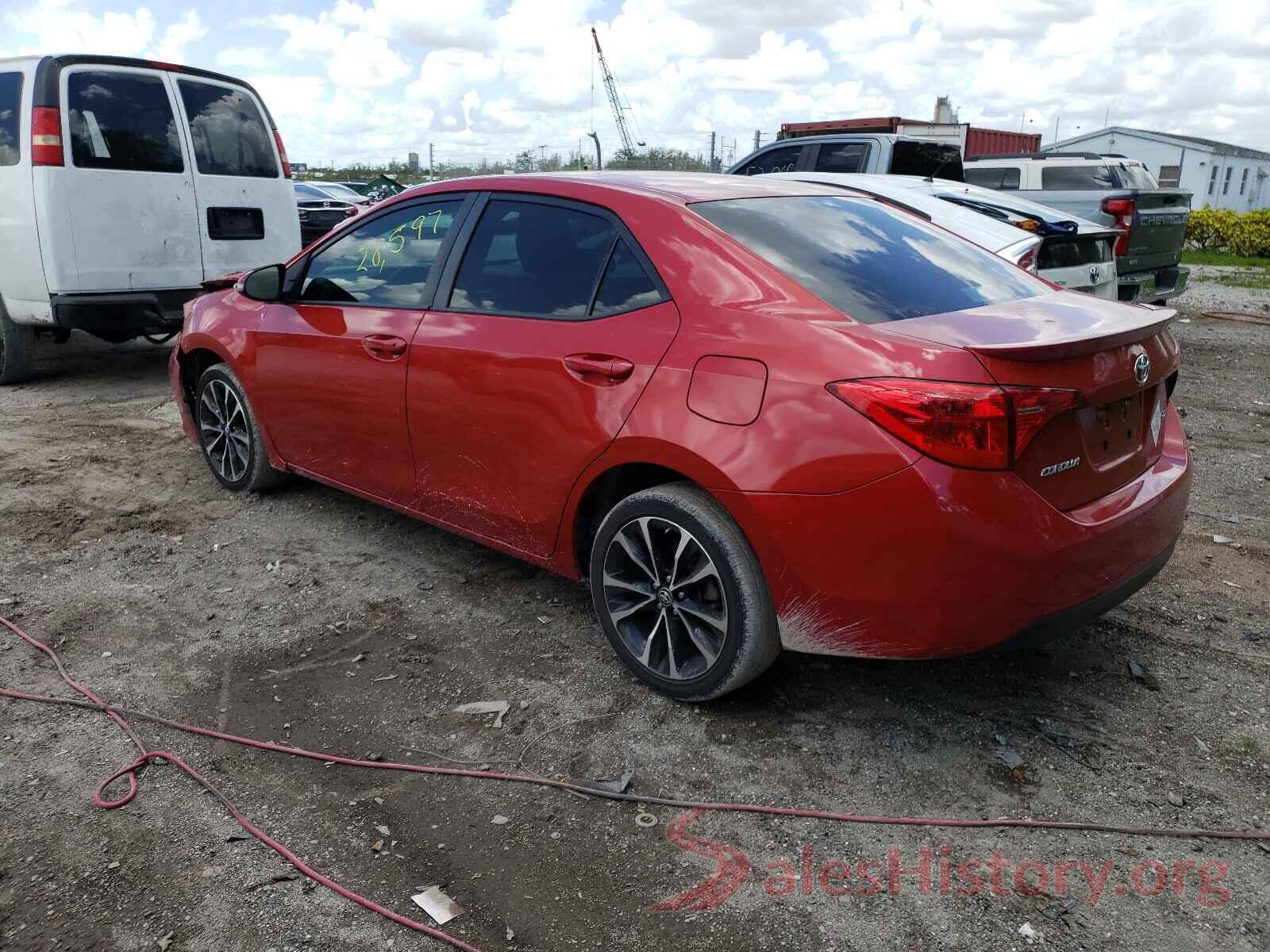 5YFBURHE1KP890678 2019 TOYOTA COROLLA