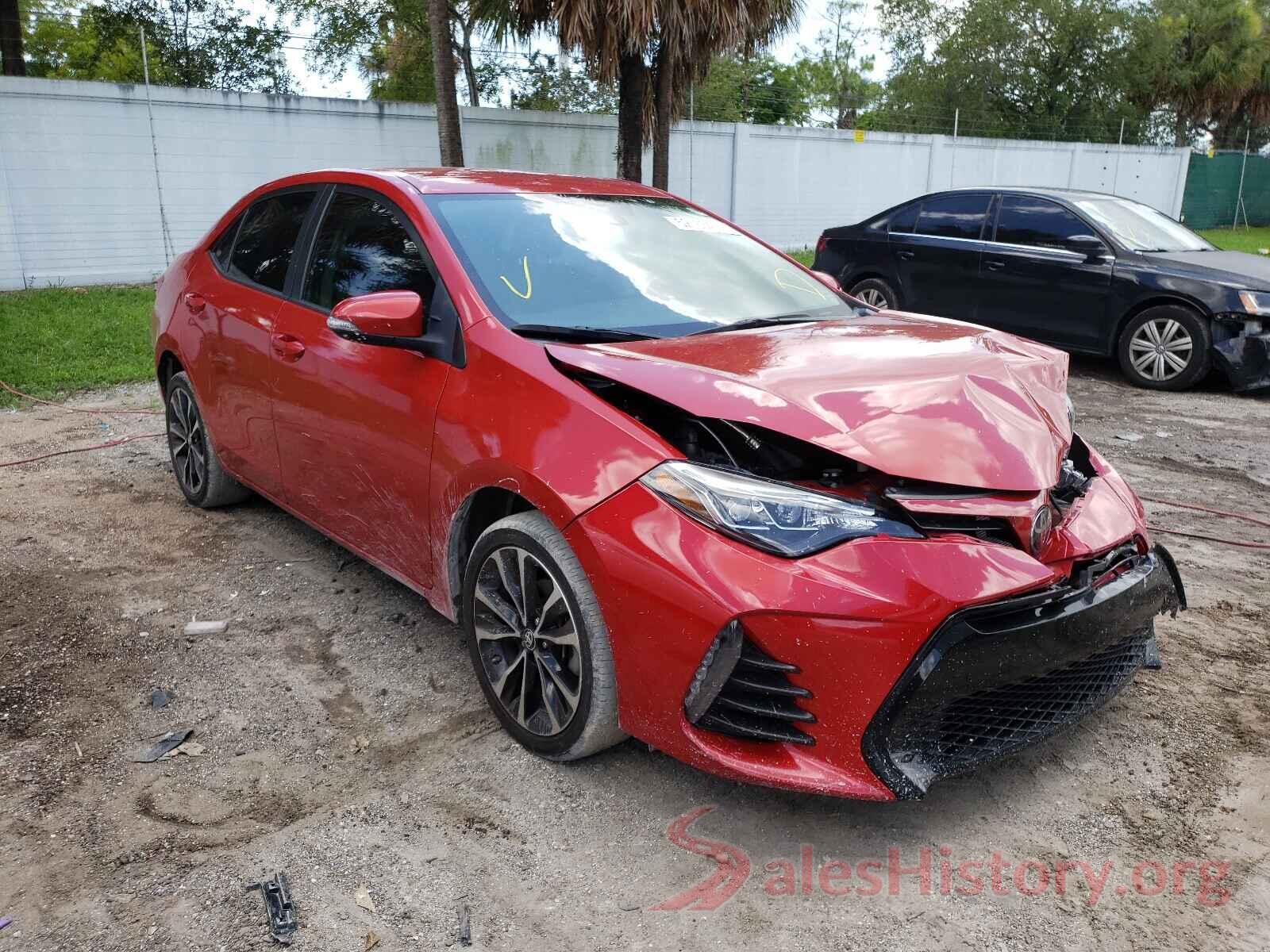 5YFBURHE1KP890678 2019 TOYOTA COROLLA