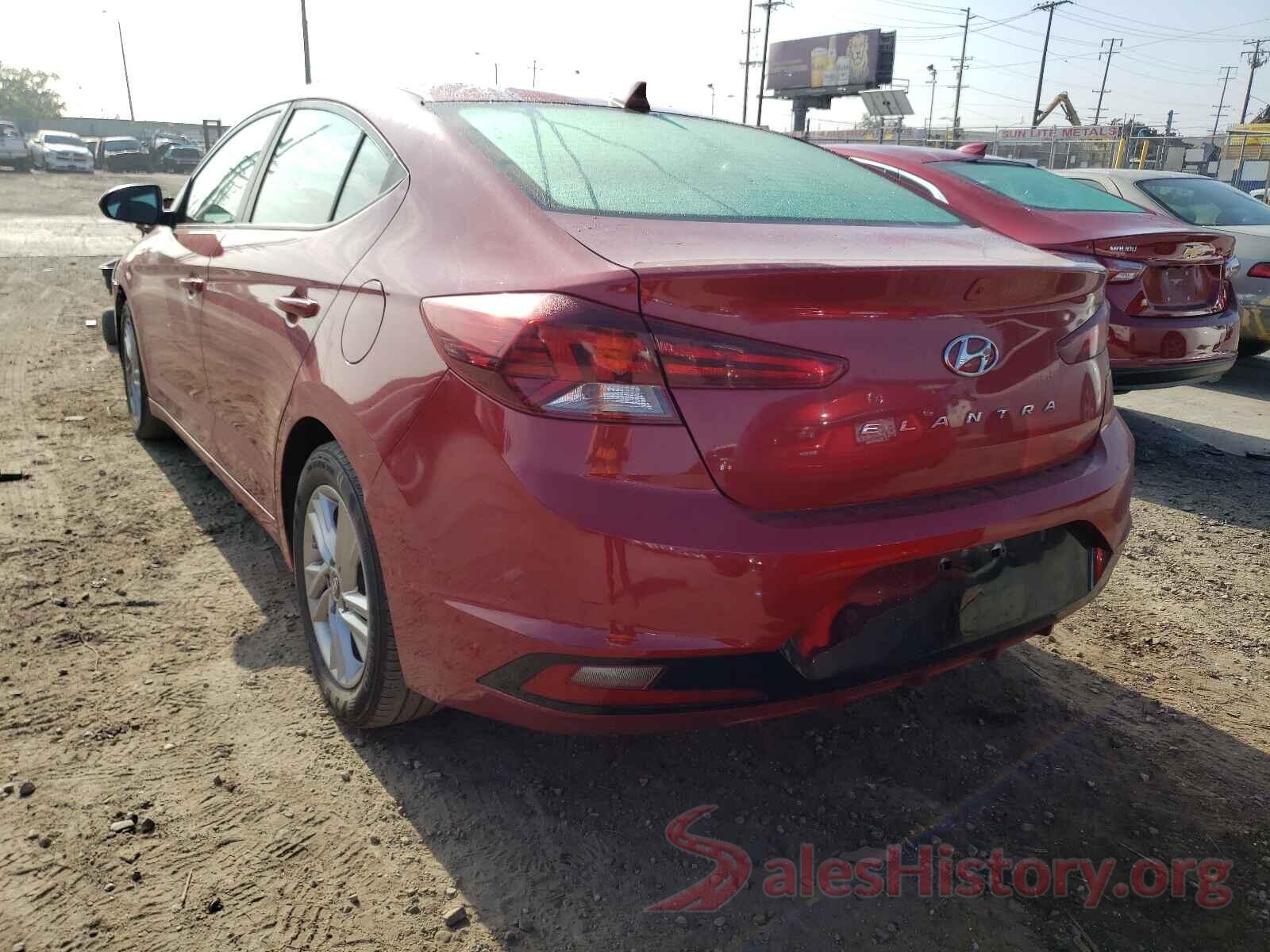 KMHD84LF4KU747142 2019 HYUNDAI ELANTRA