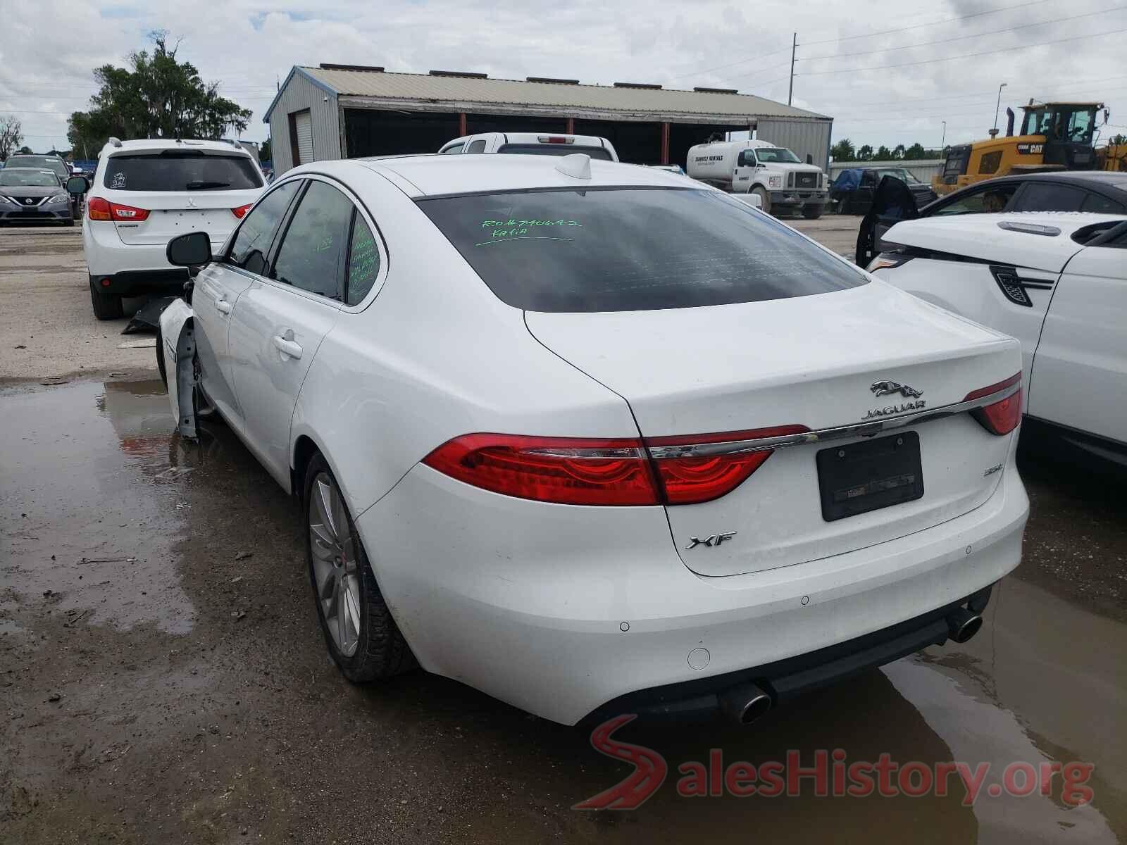 SAJBE4BV1GCY14260 2016 JAGUAR XF