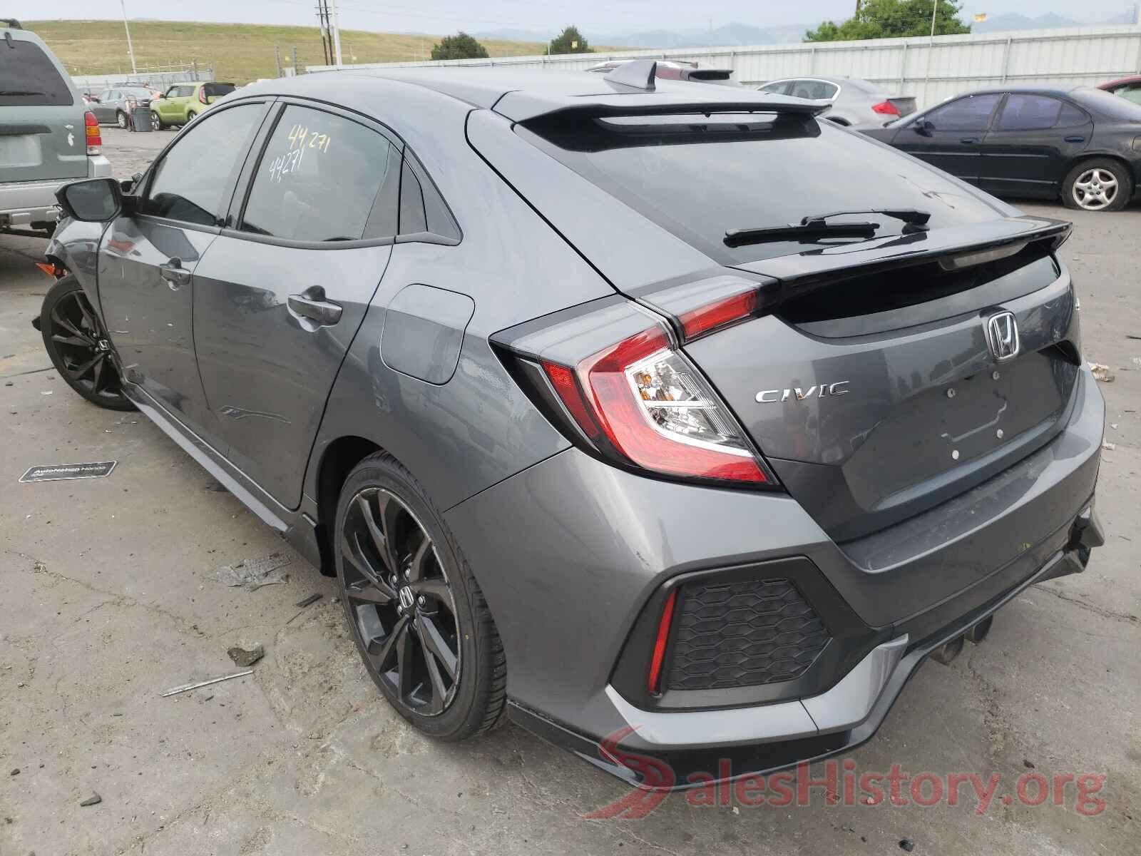 SHHFK7H44JU225432 2018 HONDA CIVIC