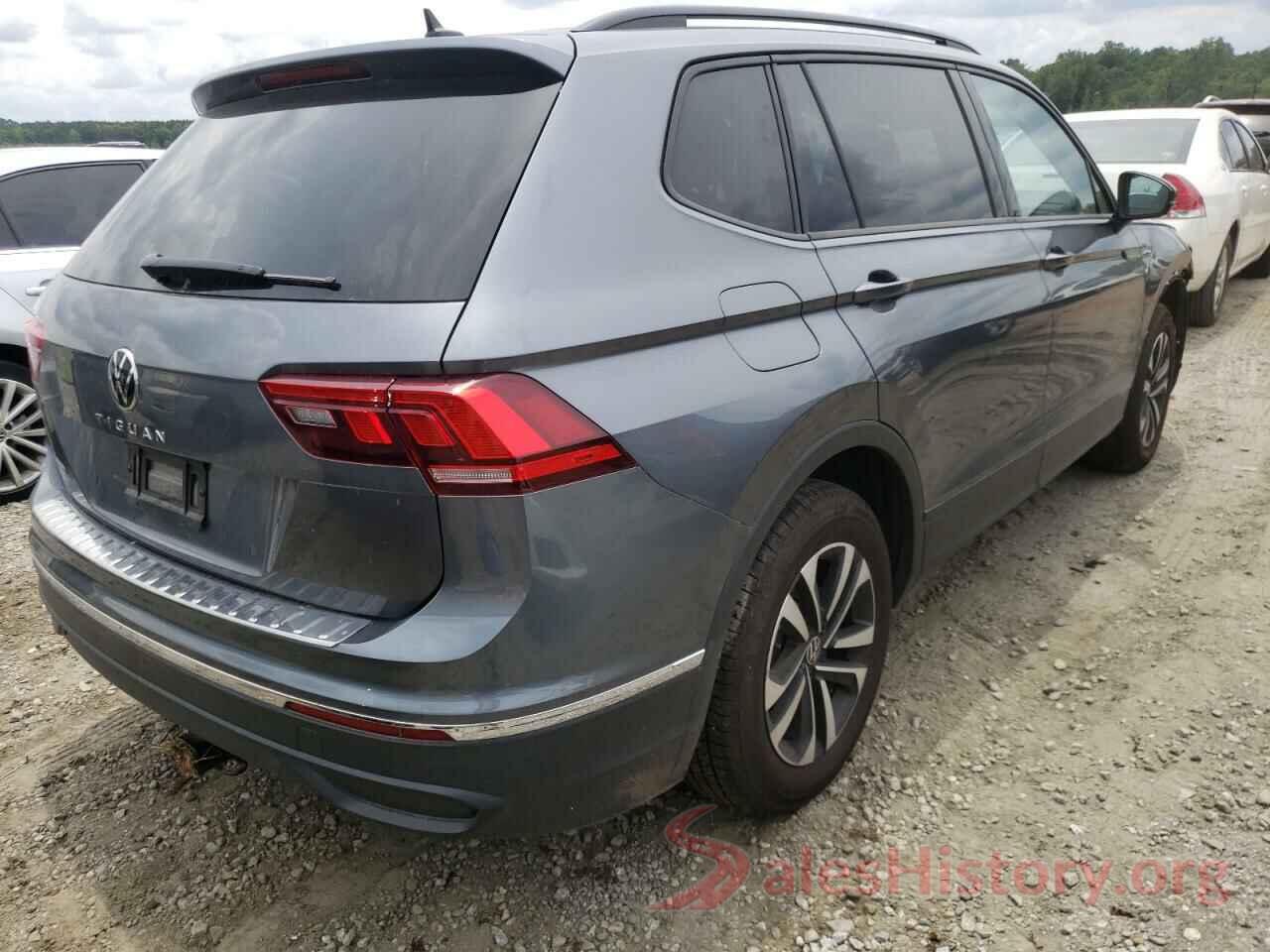 3VV1B7AX1NM061642 2022 VOLKSWAGEN TIGUAN