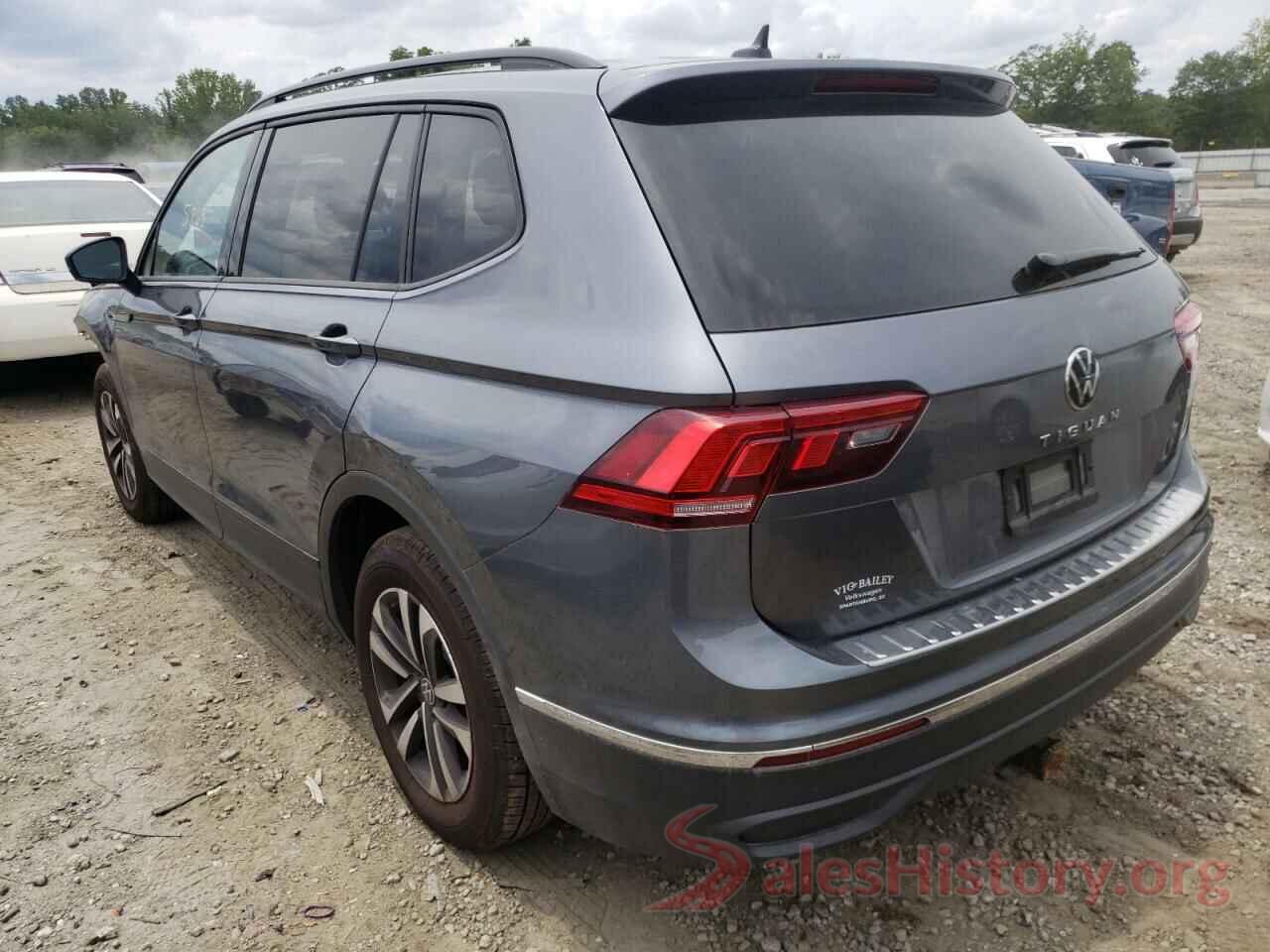 3VV1B7AX1NM061642 2022 VOLKSWAGEN TIGUAN