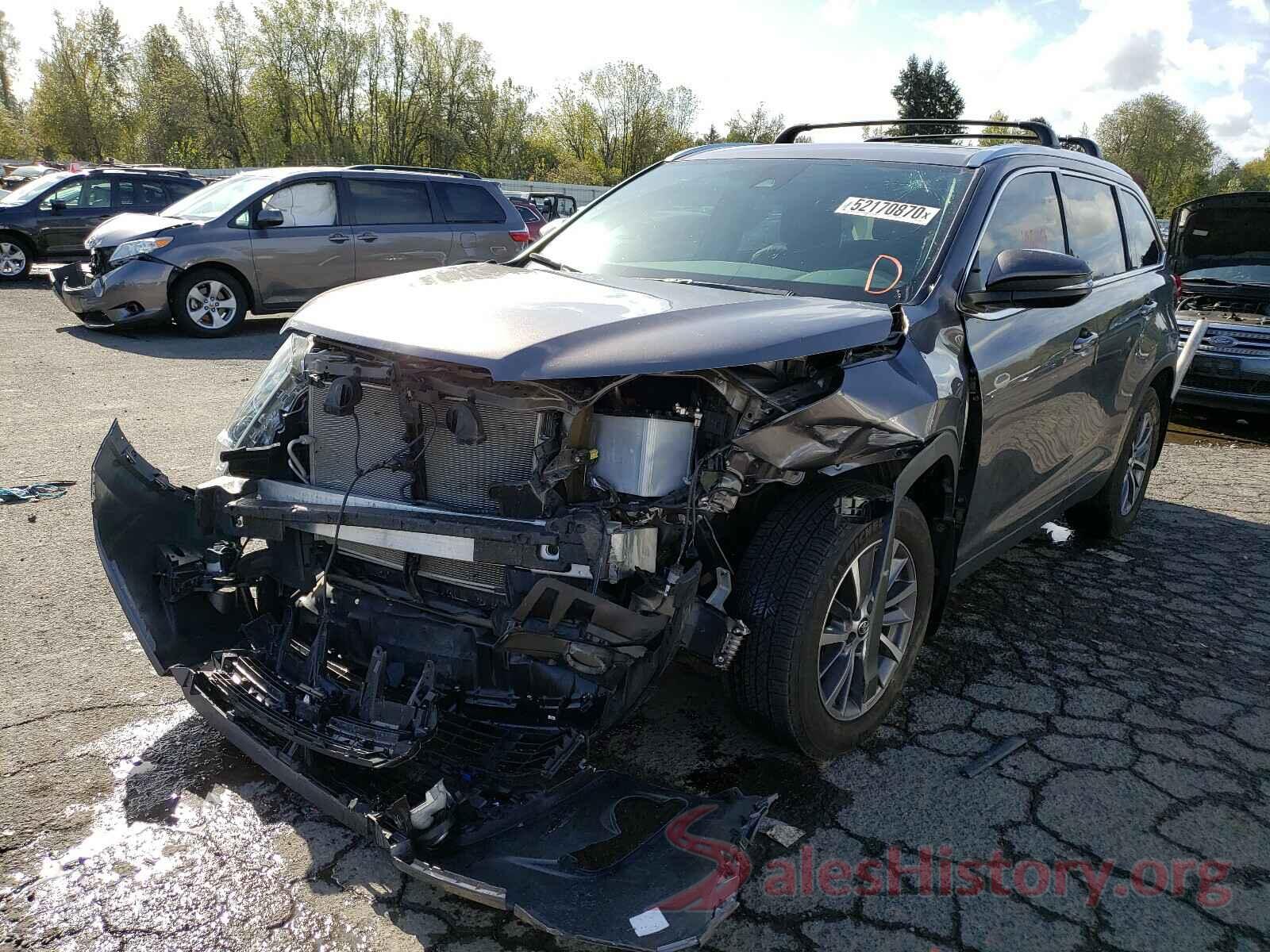 5TDJZRFH0KS591670 2019 TOYOTA HIGHLANDER