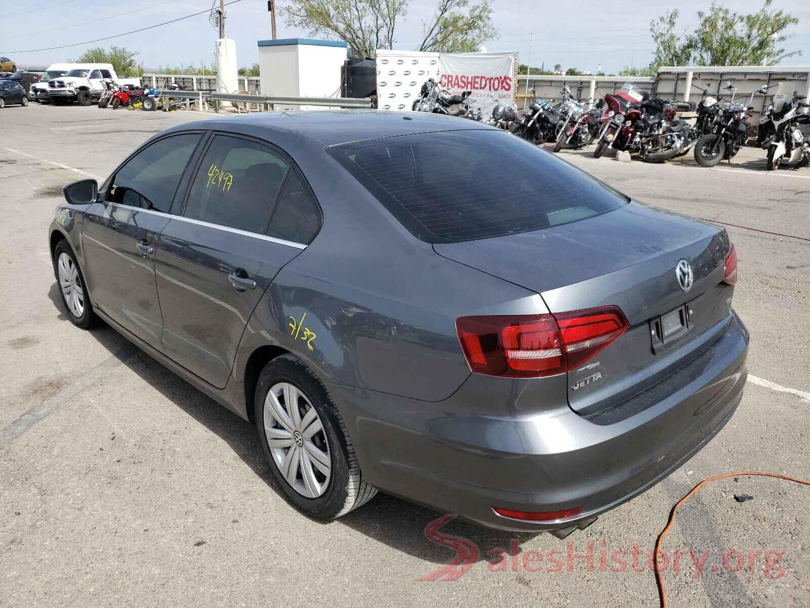 3VW2B7AJXHM301853 2017 VOLKSWAGEN JETTA