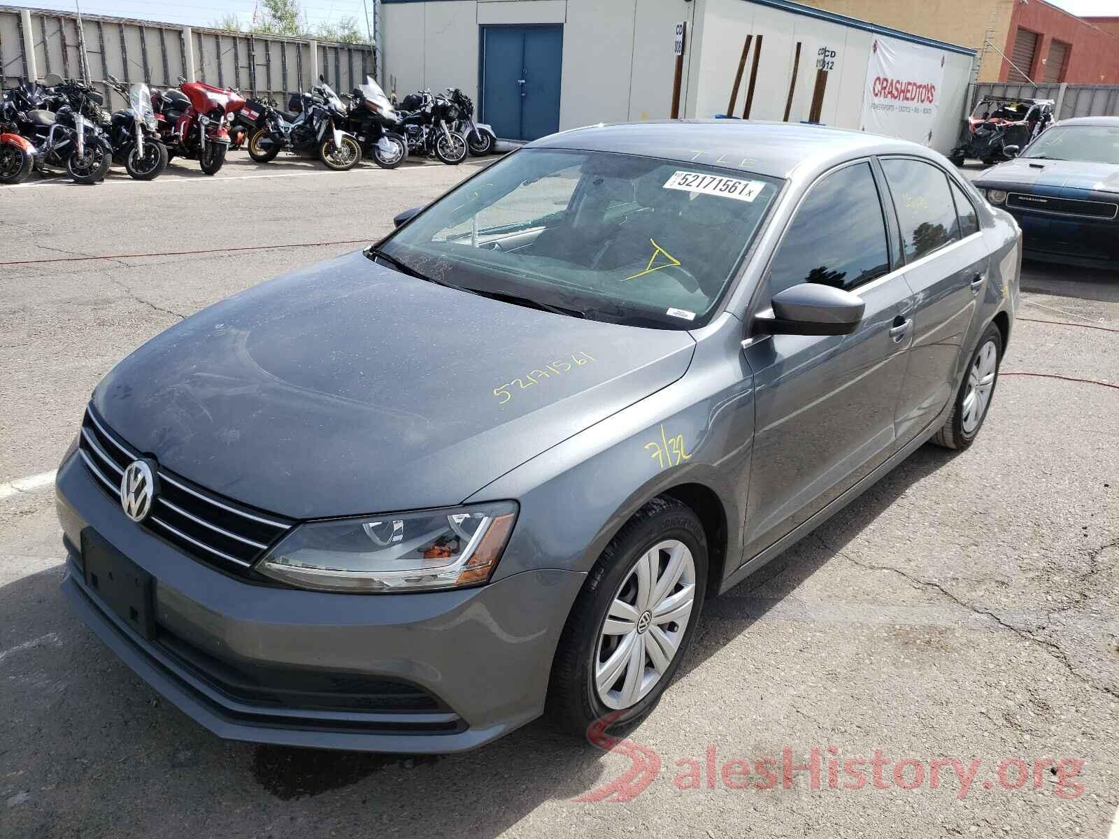 3VW2B7AJXHM301853 2017 VOLKSWAGEN JETTA