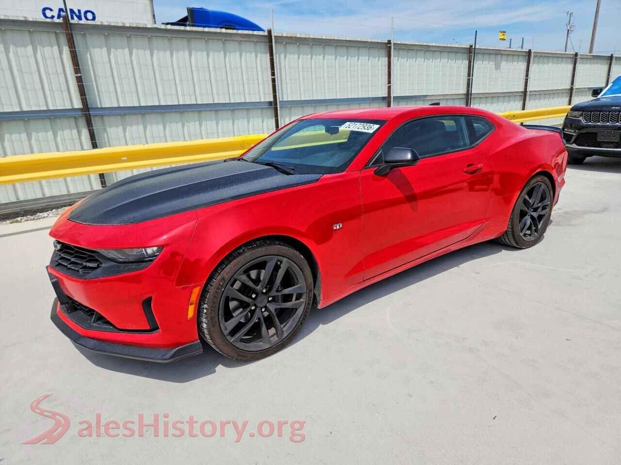 2020 CHEVROLET CAMARO VIN 1G1FA1RSXL0146601, auction photo
