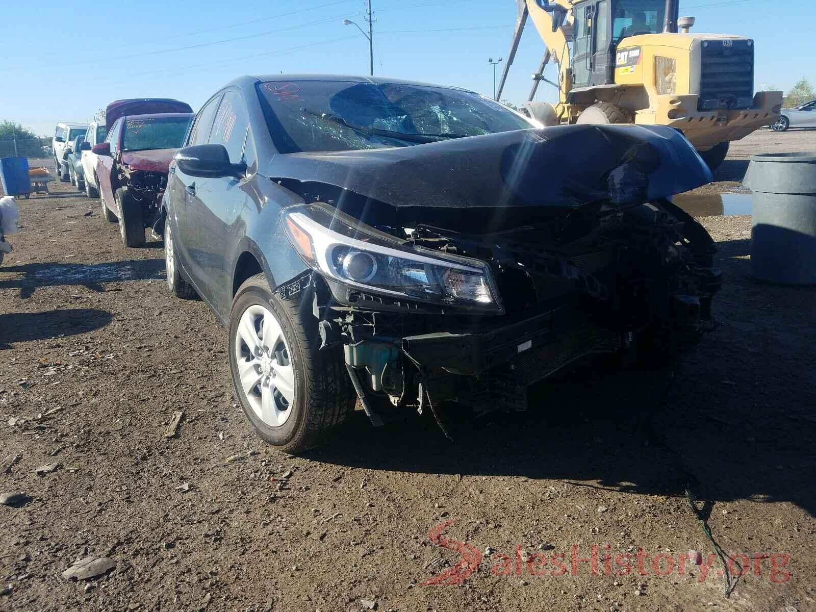 KNAFK5A82H5690481 2017 KIA FORTE