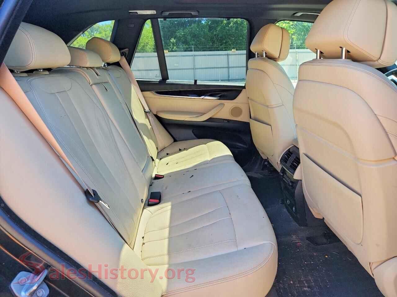 2017 BMW X5 VIN 5UXKR0C36H0V75766, VIN plate