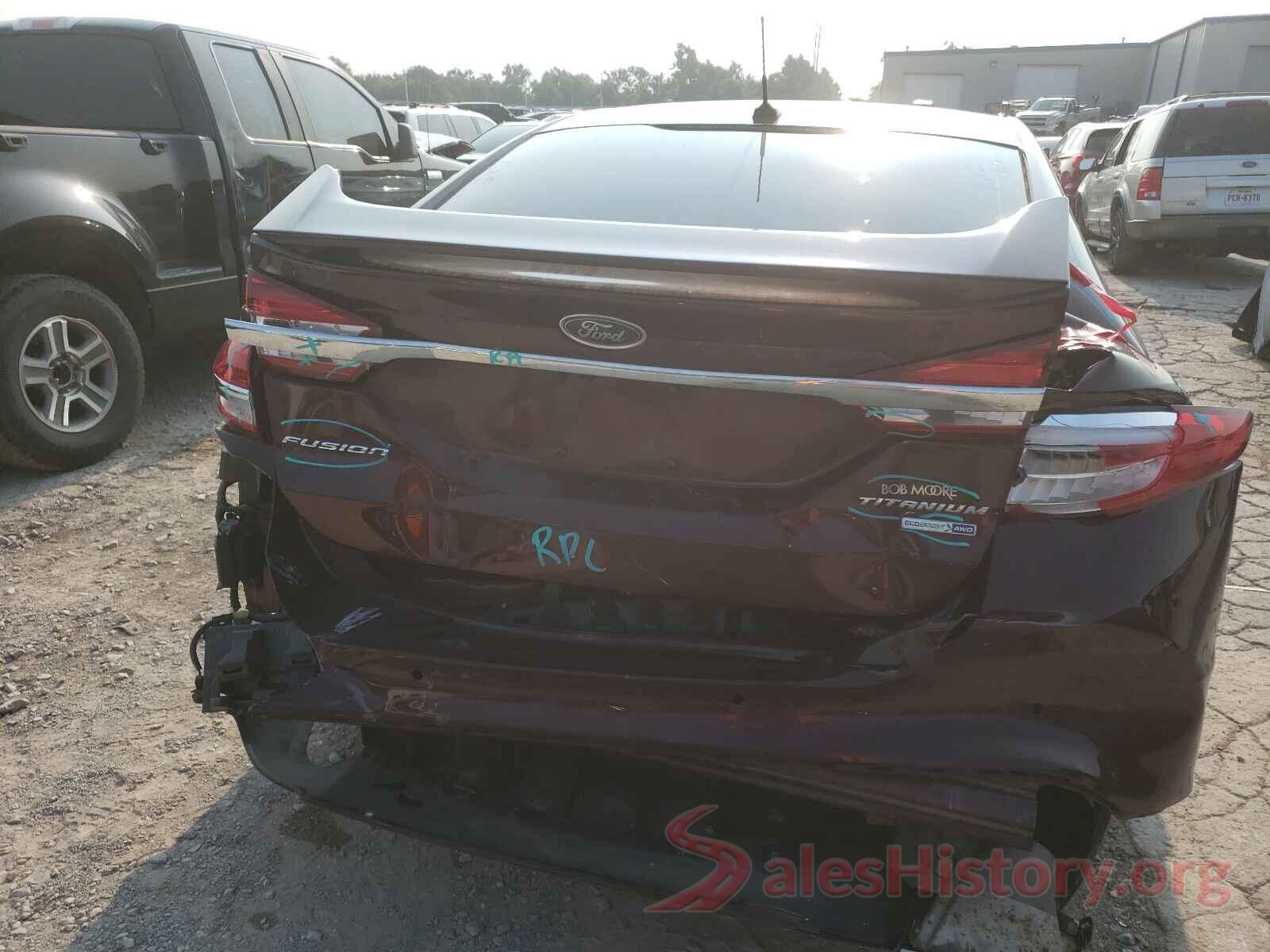 3FA6P0D91HR206816 2017 FORD FUSION