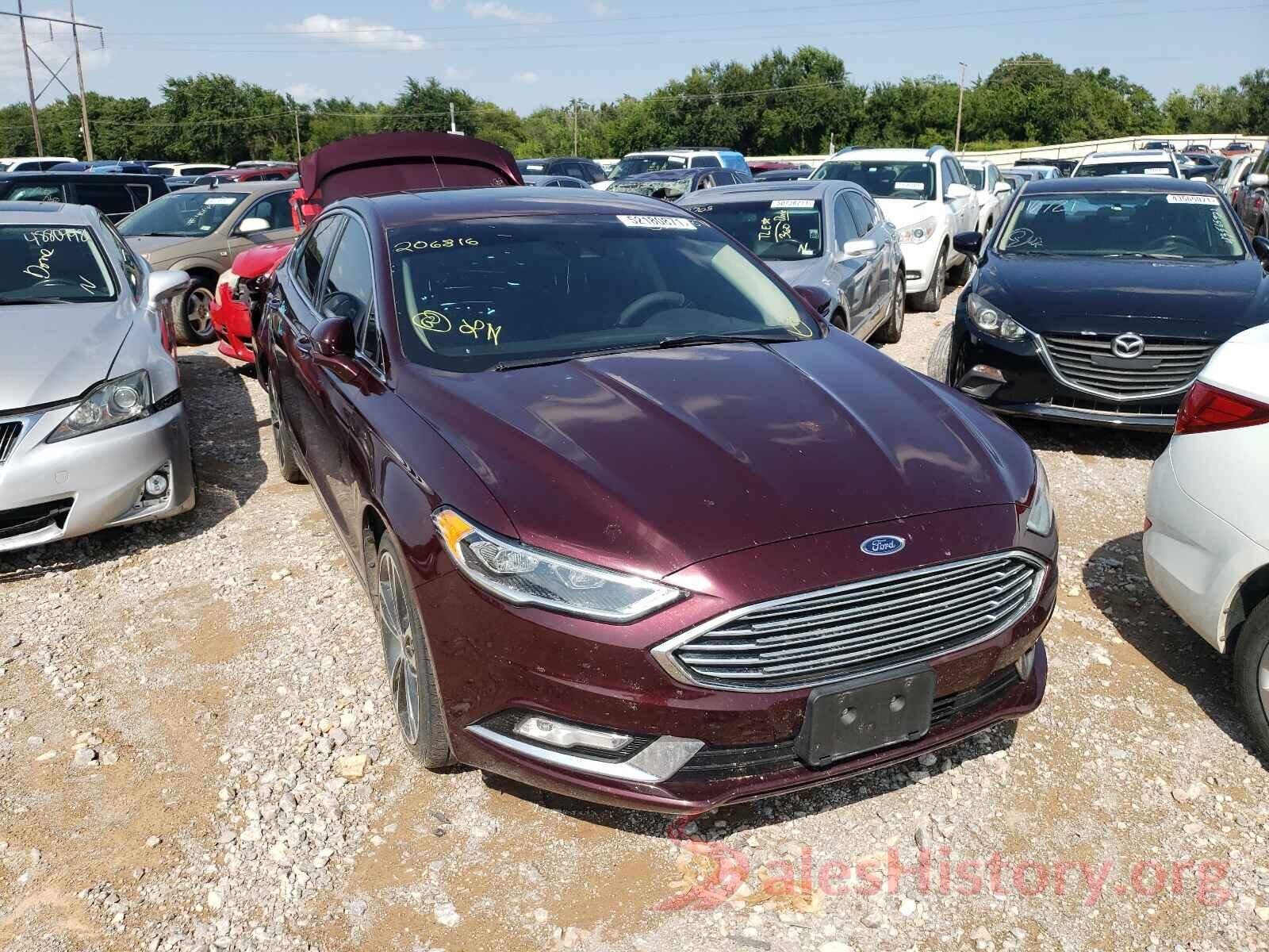 3FA6P0D91HR206816 2017 FORD FUSION