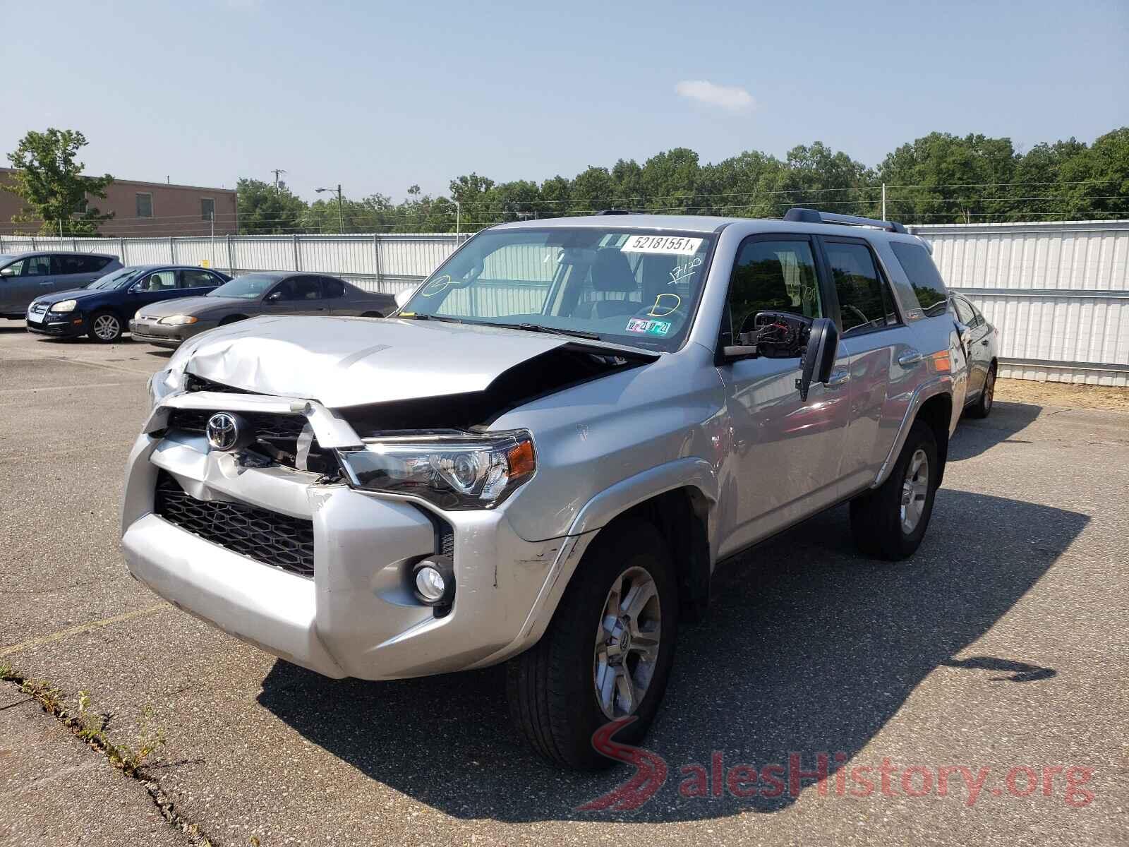 JTEBU5JR5K5673309 2019 TOYOTA 4RUNNER