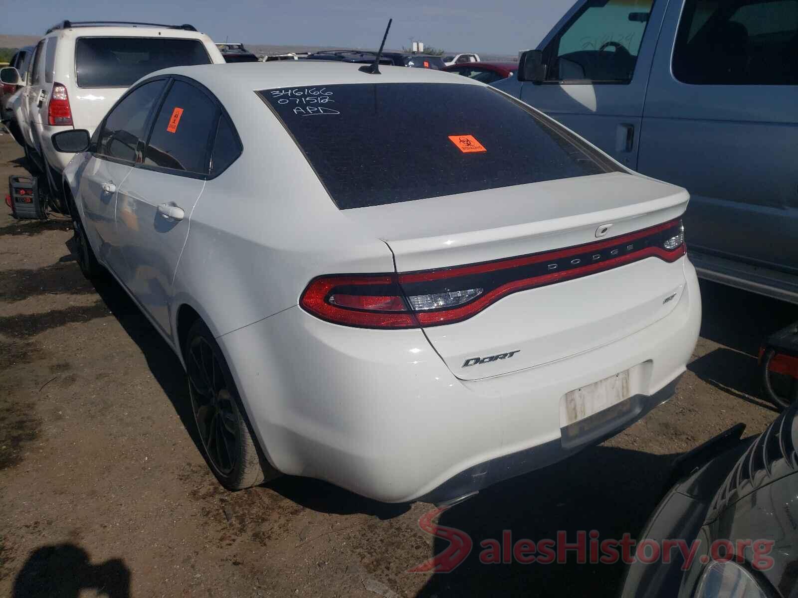 1C3CDFGB3GD821645 2016 DODGE DART