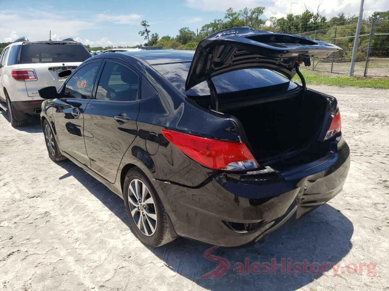 KMHCT4AEXHU347759 2017 HYUNDAI ACCENT