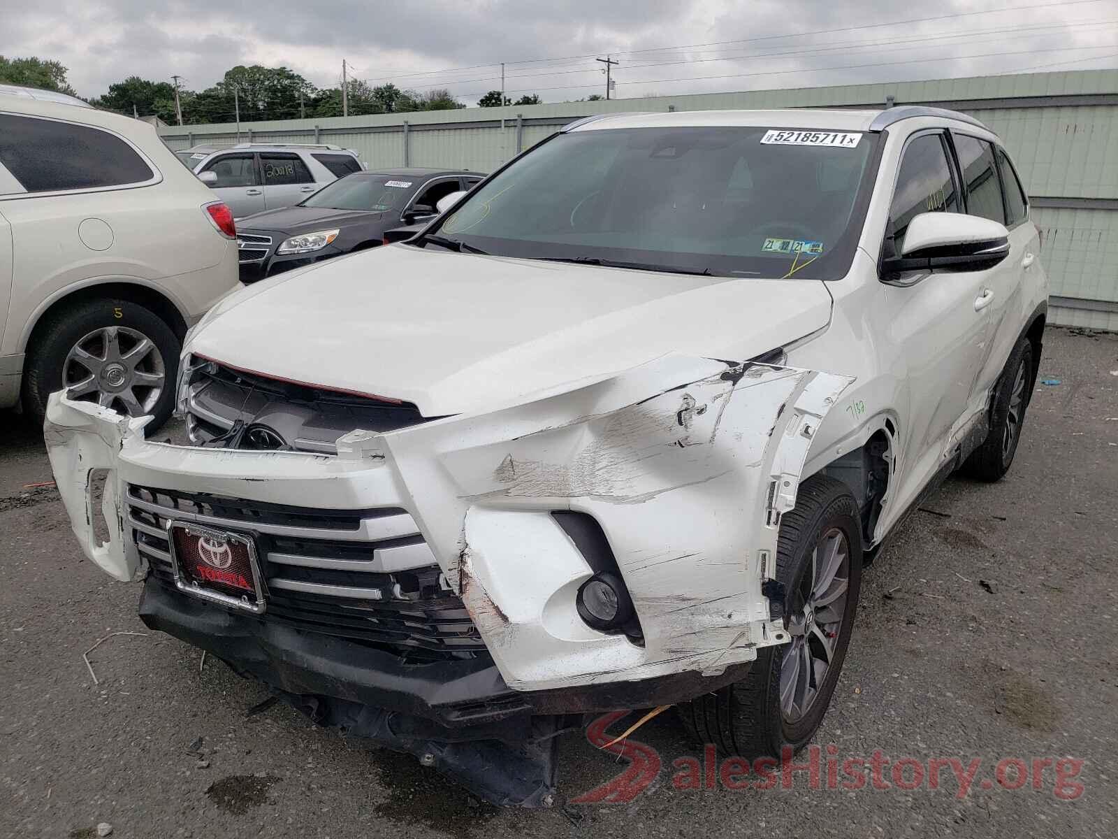 5TDJZRFH6KS575375 2019 TOYOTA HIGHLANDER