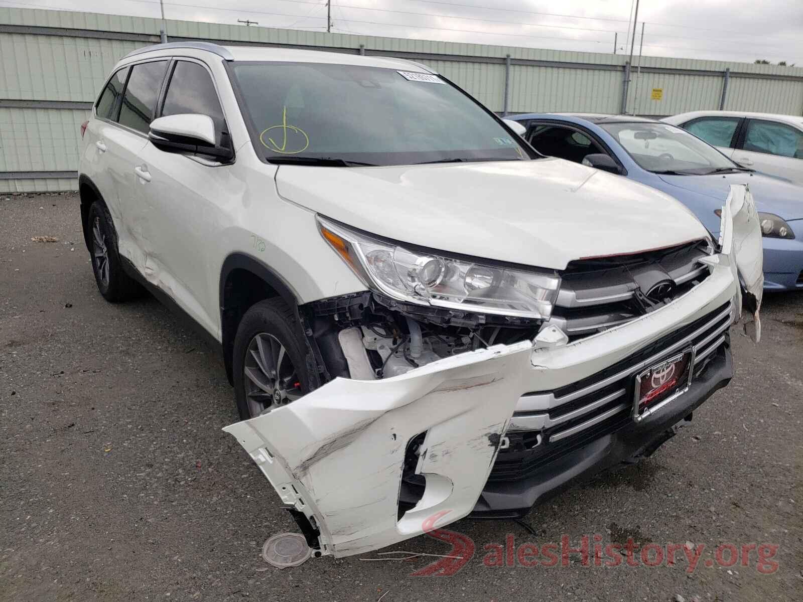 5TDJZRFH6KS575375 2019 TOYOTA HIGHLANDER