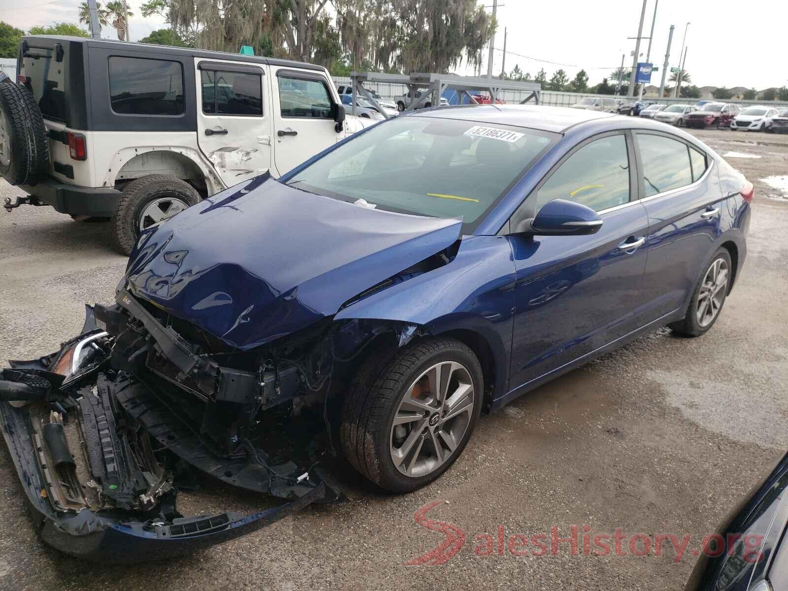 5NPD84LF1HH031743 2017 HYUNDAI ELANTRA