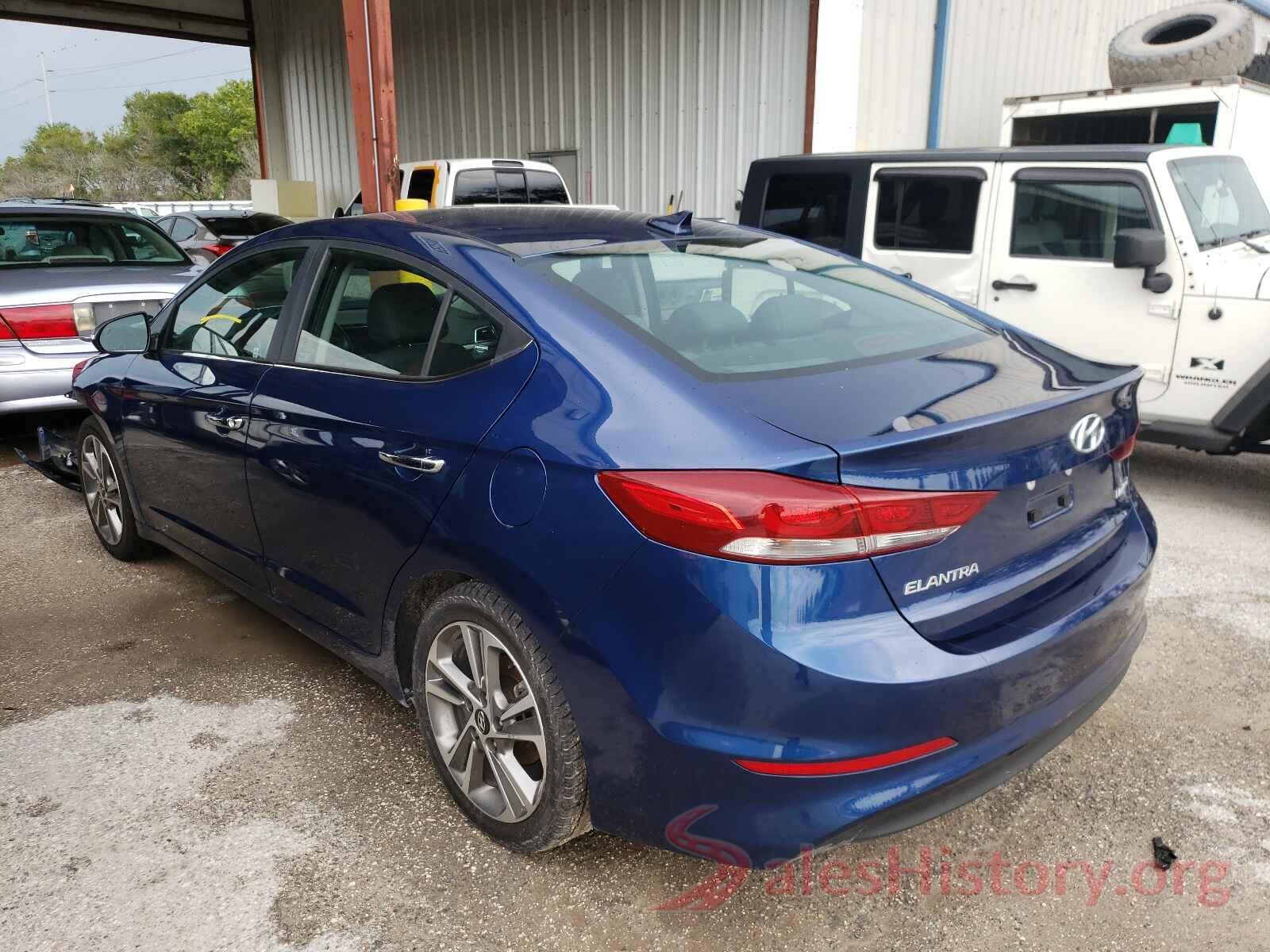 5NPD84LF1HH031743 2017 HYUNDAI ELANTRA