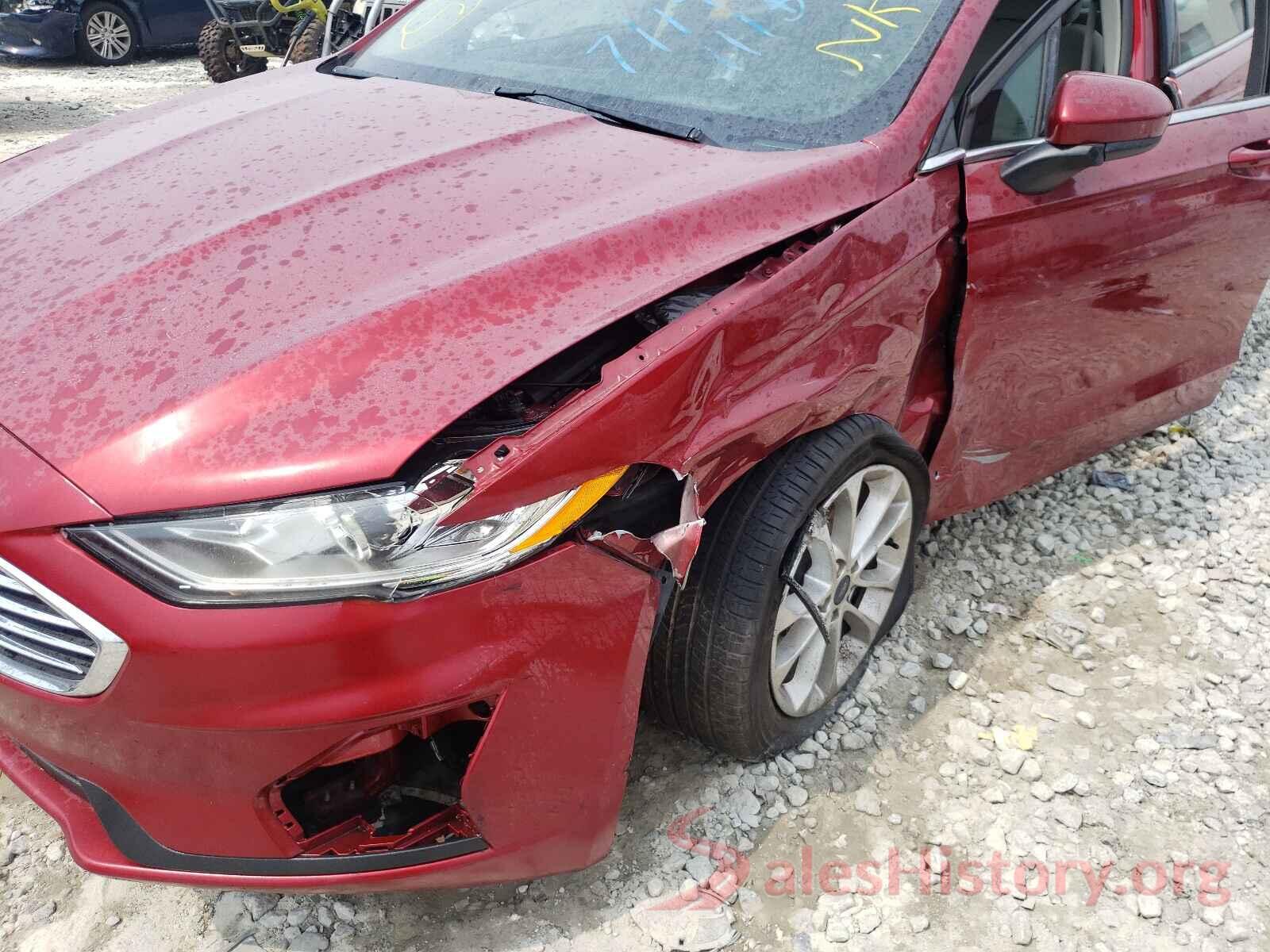 3FA6P0HD2KR111512 2019 FORD FUSION