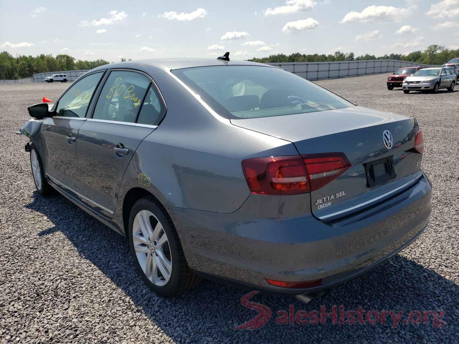 3VWL17AJ7HM404994 2017 VOLKSWAGEN JETTA