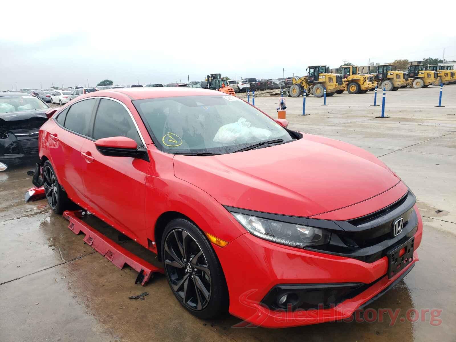 2HGFC2F82KH512210 2019 HONDA CIVIC