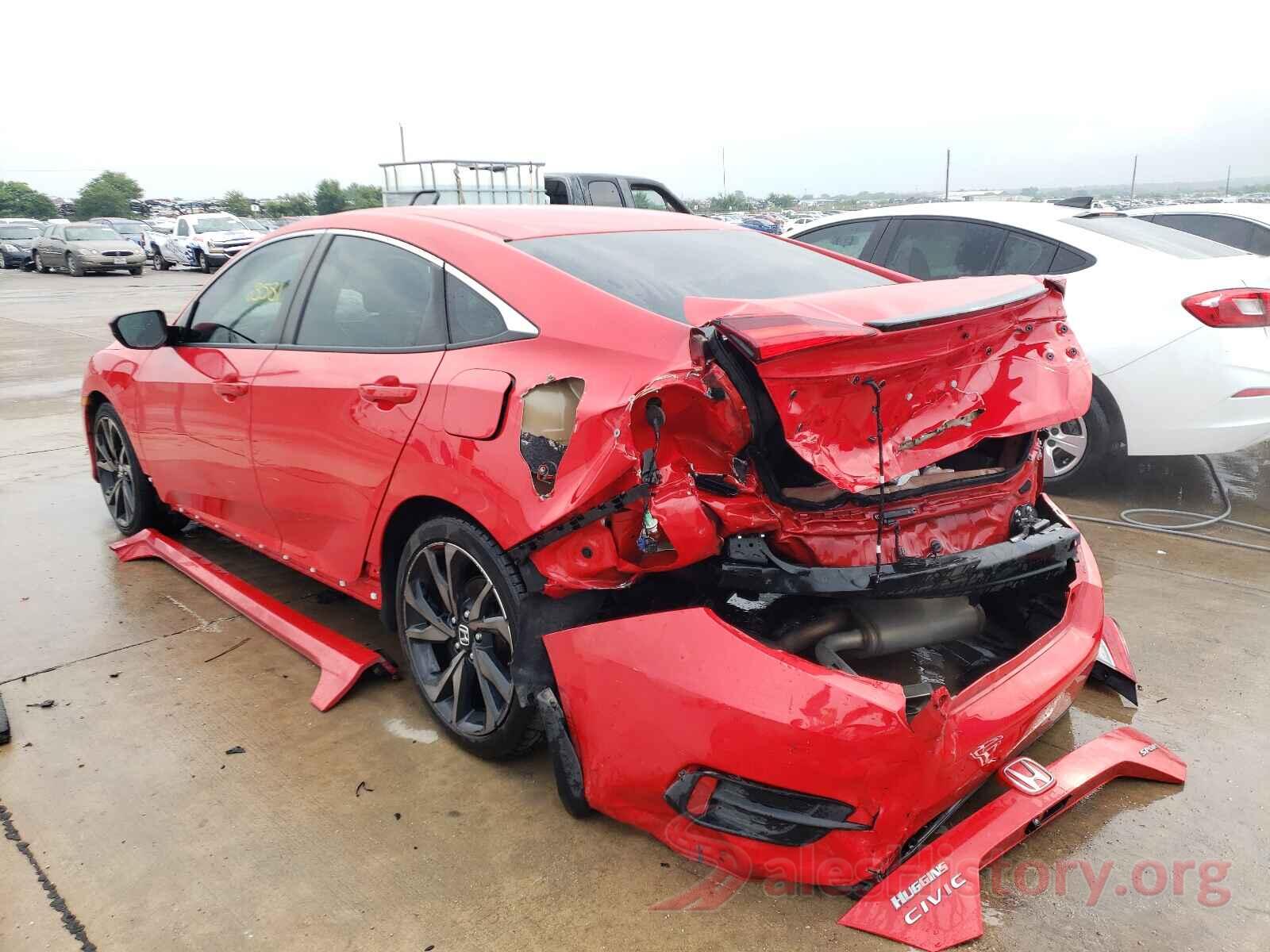 2HGFC2F82KH512210 2019 HONDA CIVIC