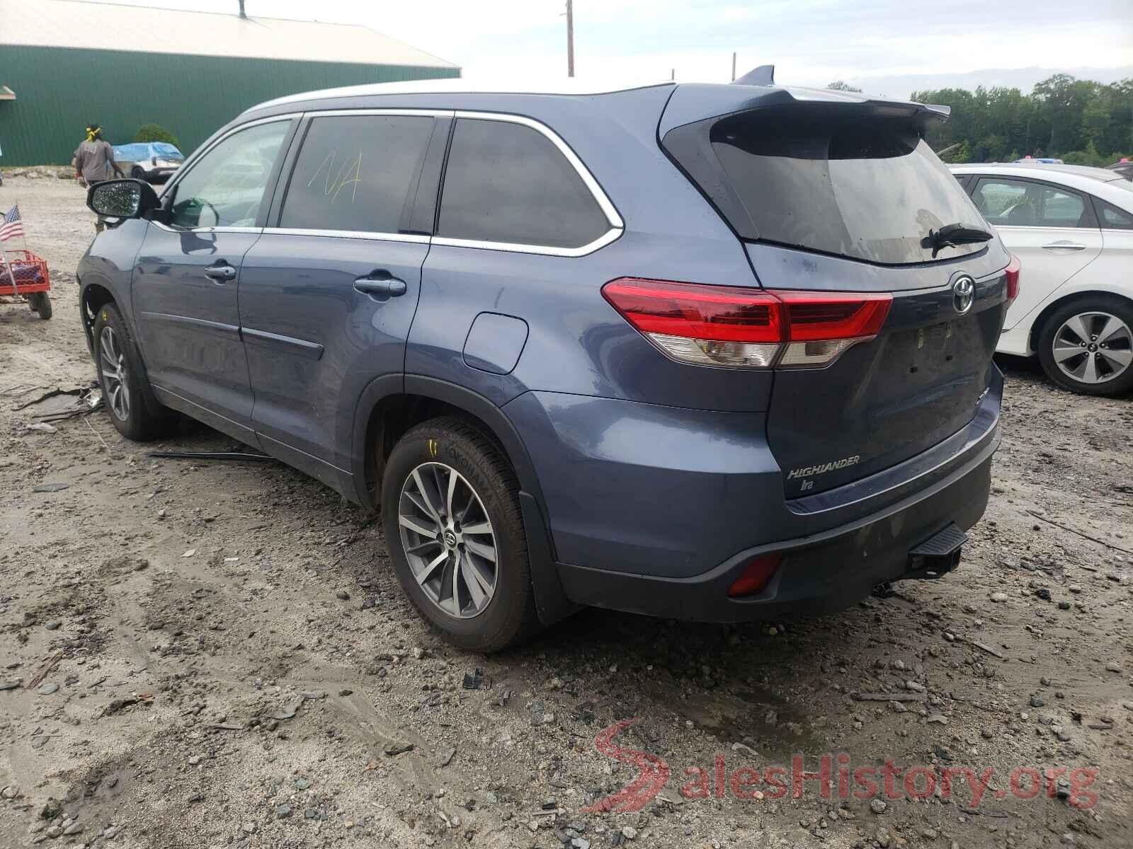 5TDJZRFH7JS897411 2018 TOYOTA HIGHLANDER