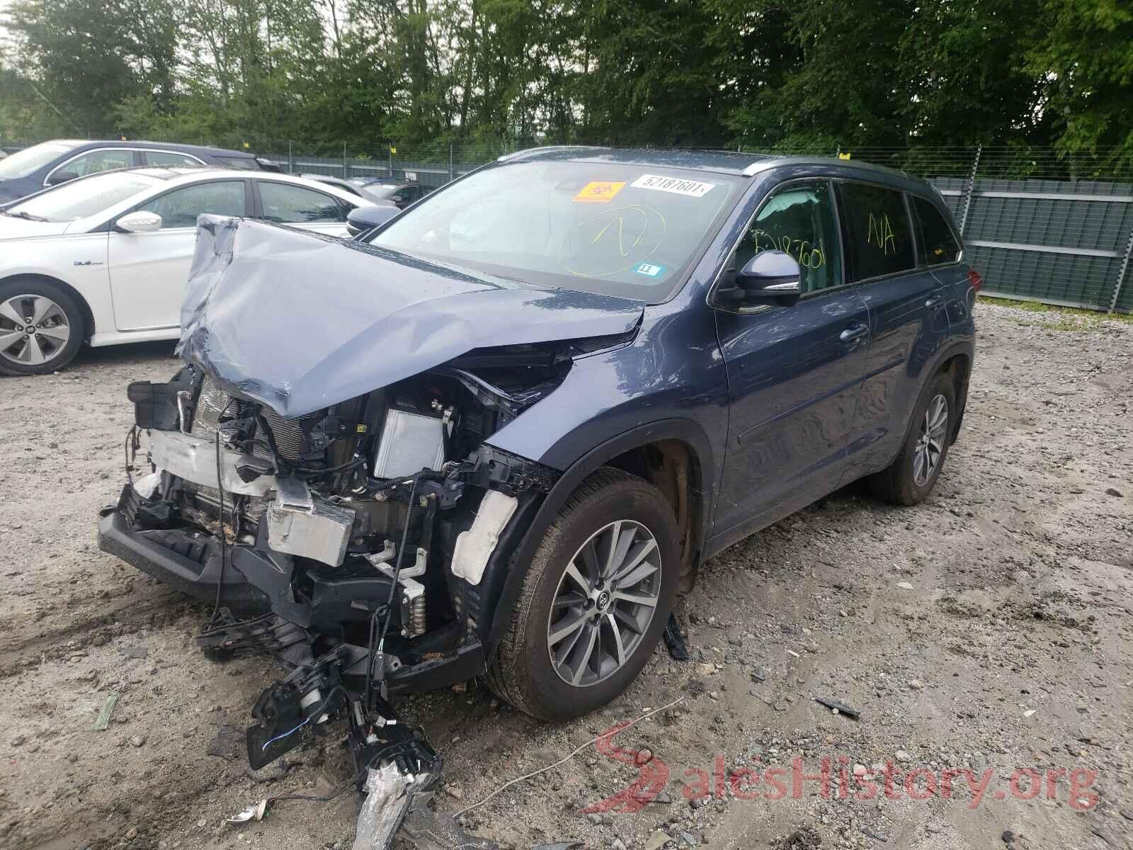 5TDJZRFH7JS897411 2018 TOYOTA HIGHLANDER