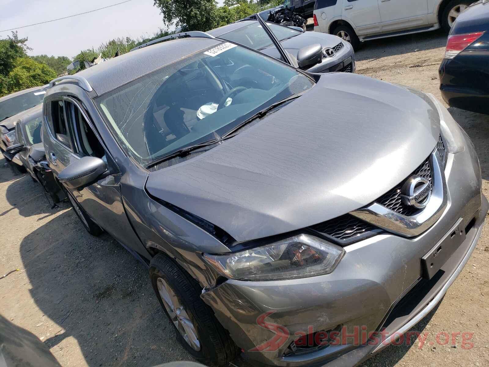 KNMAT2MV3GP595196 2016 NISSAN ROGUE