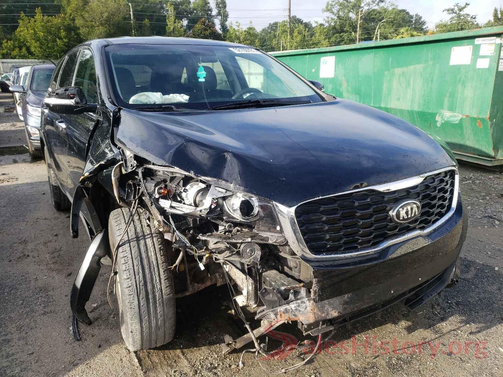 5XYPG4A33KG477187 2019 KIA SORENTO