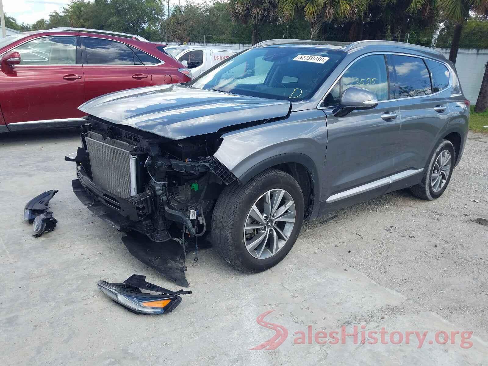 5NMS53AD1KH062703 2019 HYUNDAI SANTA FE