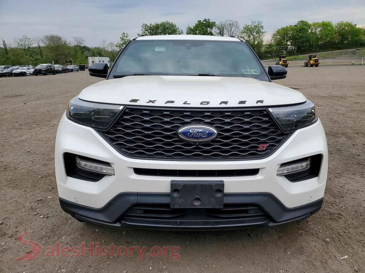 2021 FORD EXPLORER VIN 1FM5K8GC7MGC04348, rear view