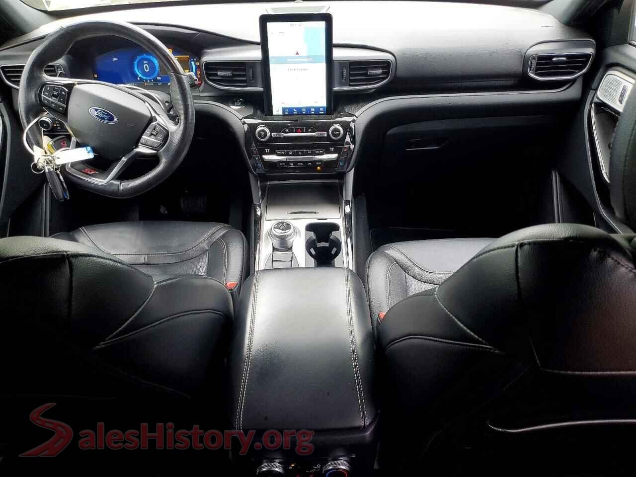 2021 FORD EXPLORER VIN 1FM5K8GC7MGC04348, interior dashboard