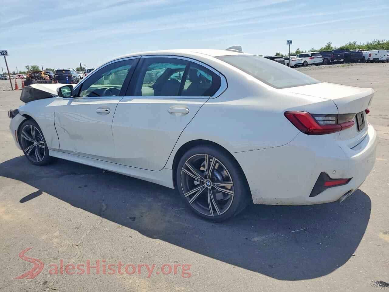 2022 BMW 3 SERIES VIN 3MW5R1J08N8C27561, front view