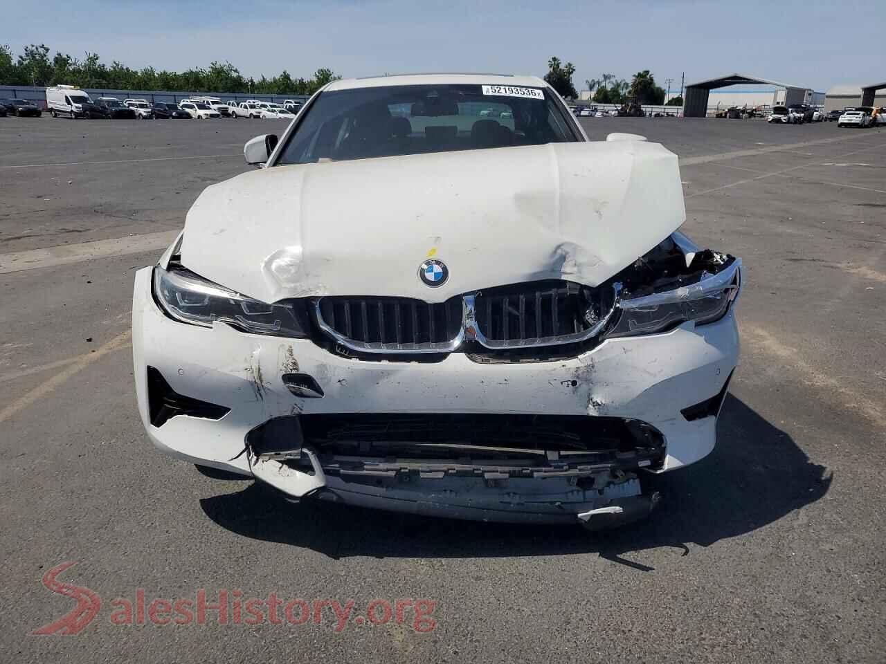 2022 BMW 3 SERIES VIN 3MW5R1J08N8C27561, rear view