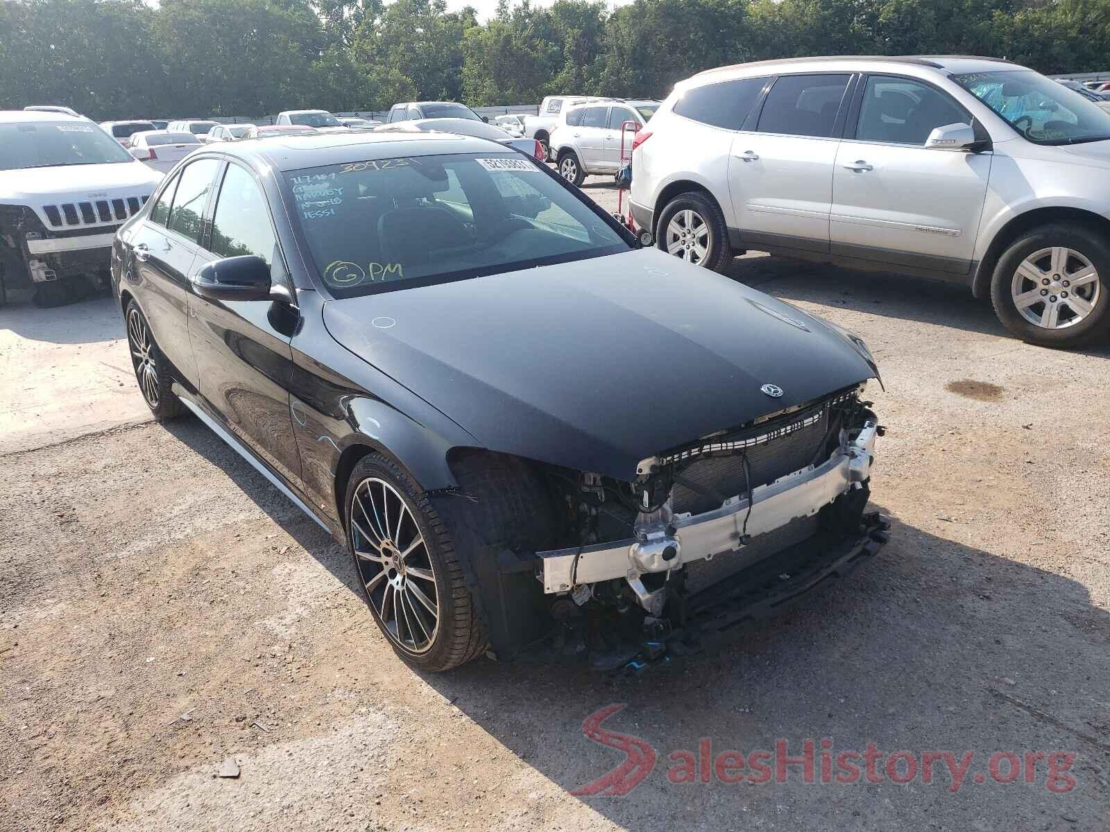 55SWF8DB9KU309231 2019 MERCEDES-BENZ C-CLASS