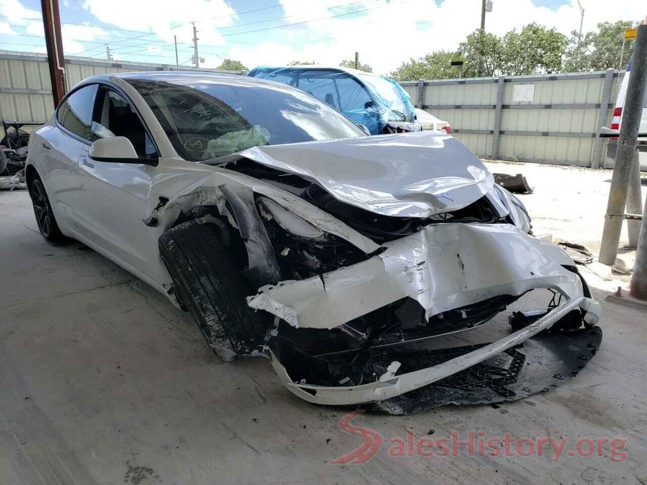 5YJ3E1EA3NF101287 2022 TESLA MODEL 3