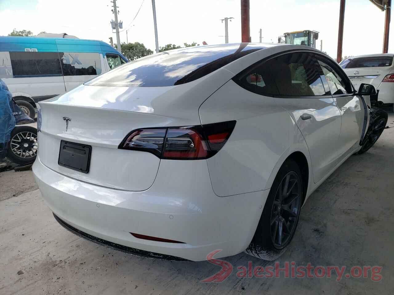 5YJ3E1EA3NF101287 2022 TESLA MODEL 3